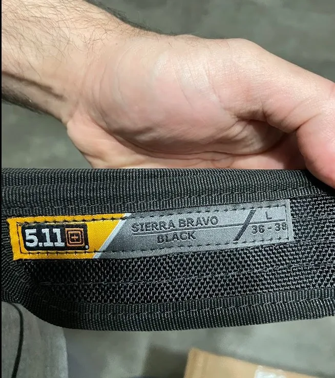 Tactical Belt – 5.11 Sierra Bravo (Size L 36–38)/ Carrington NW image indicator(4)