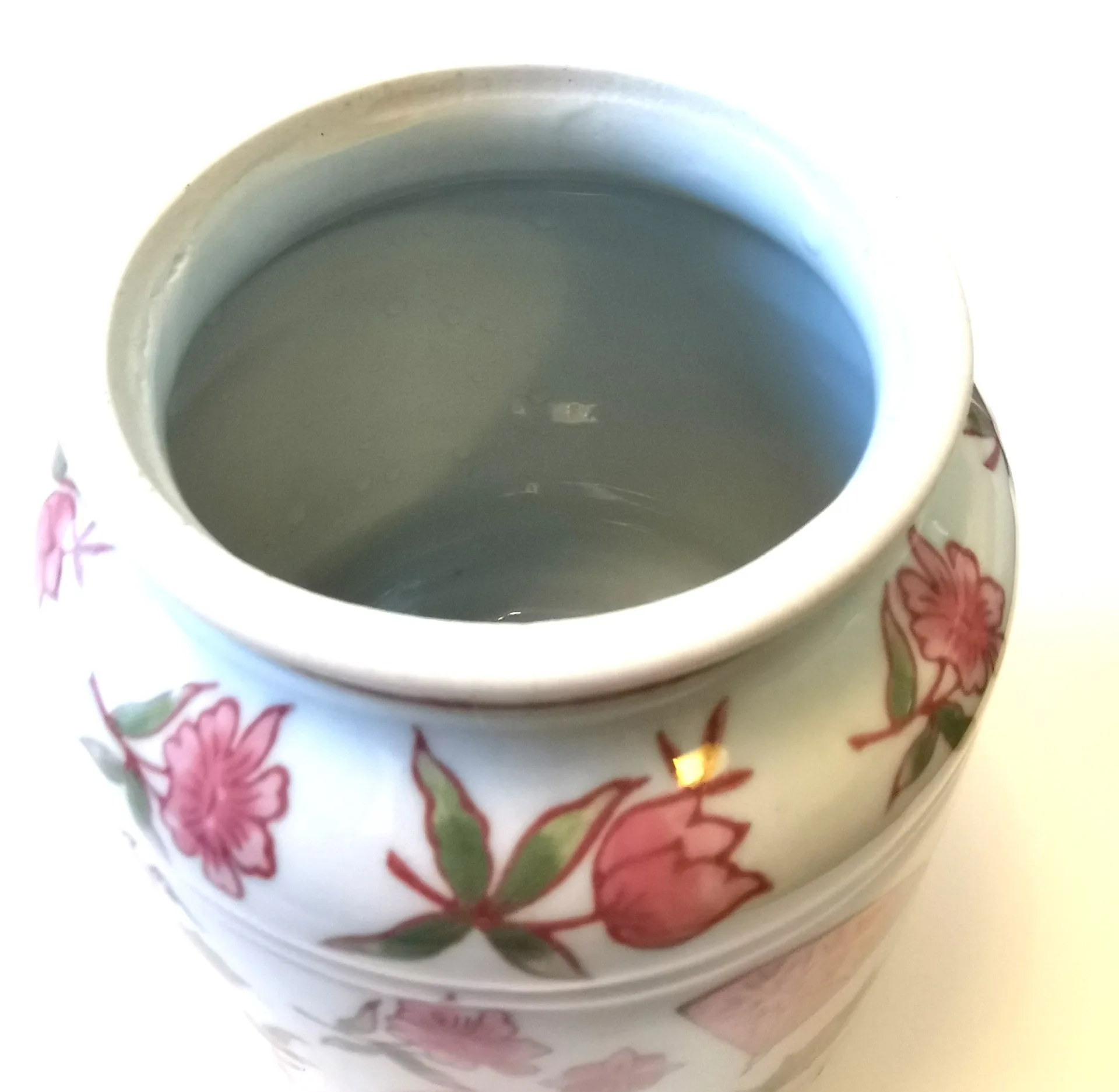 Apore Comell Strawberry Jar Vintage China Ceramic image indicator(5)