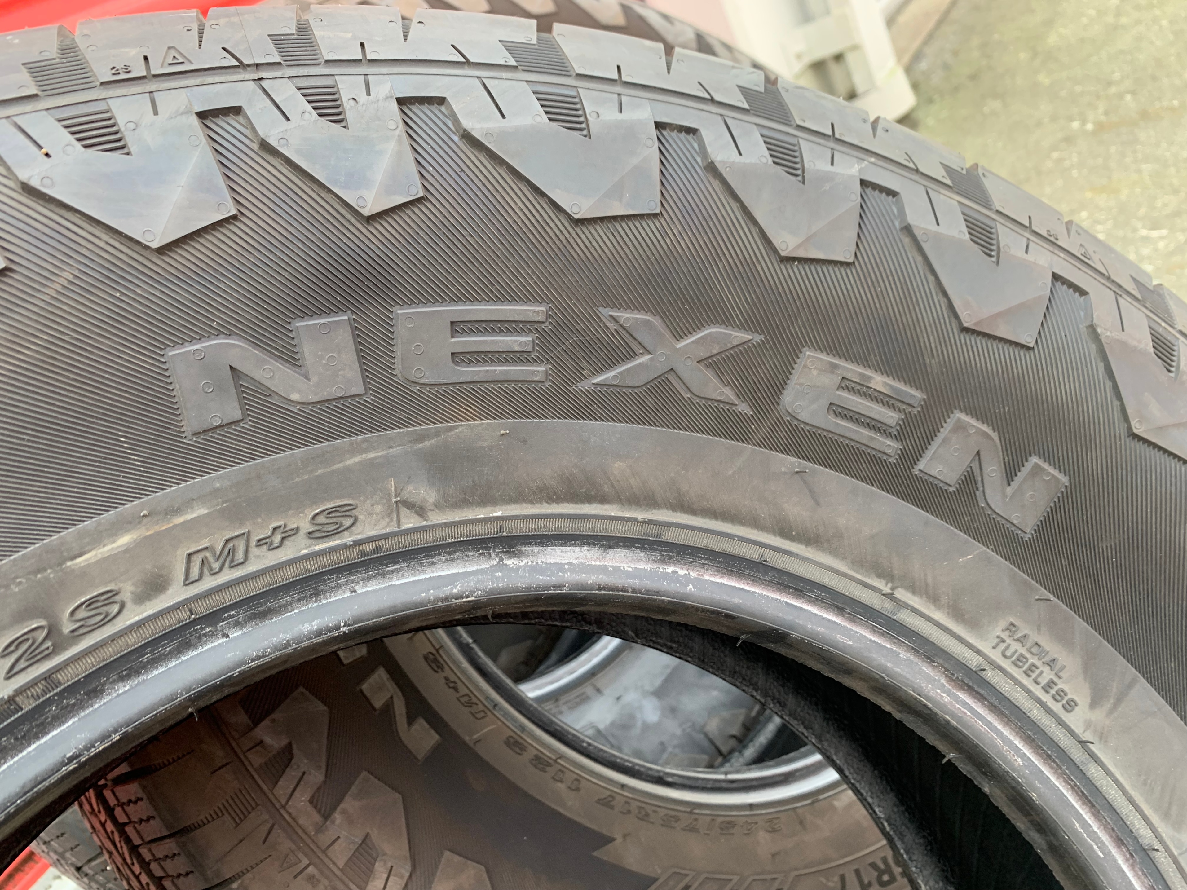 SET of Take off 245/75/17 M+S 112S Nexen Rodian HTX2 90% tread - photo 5