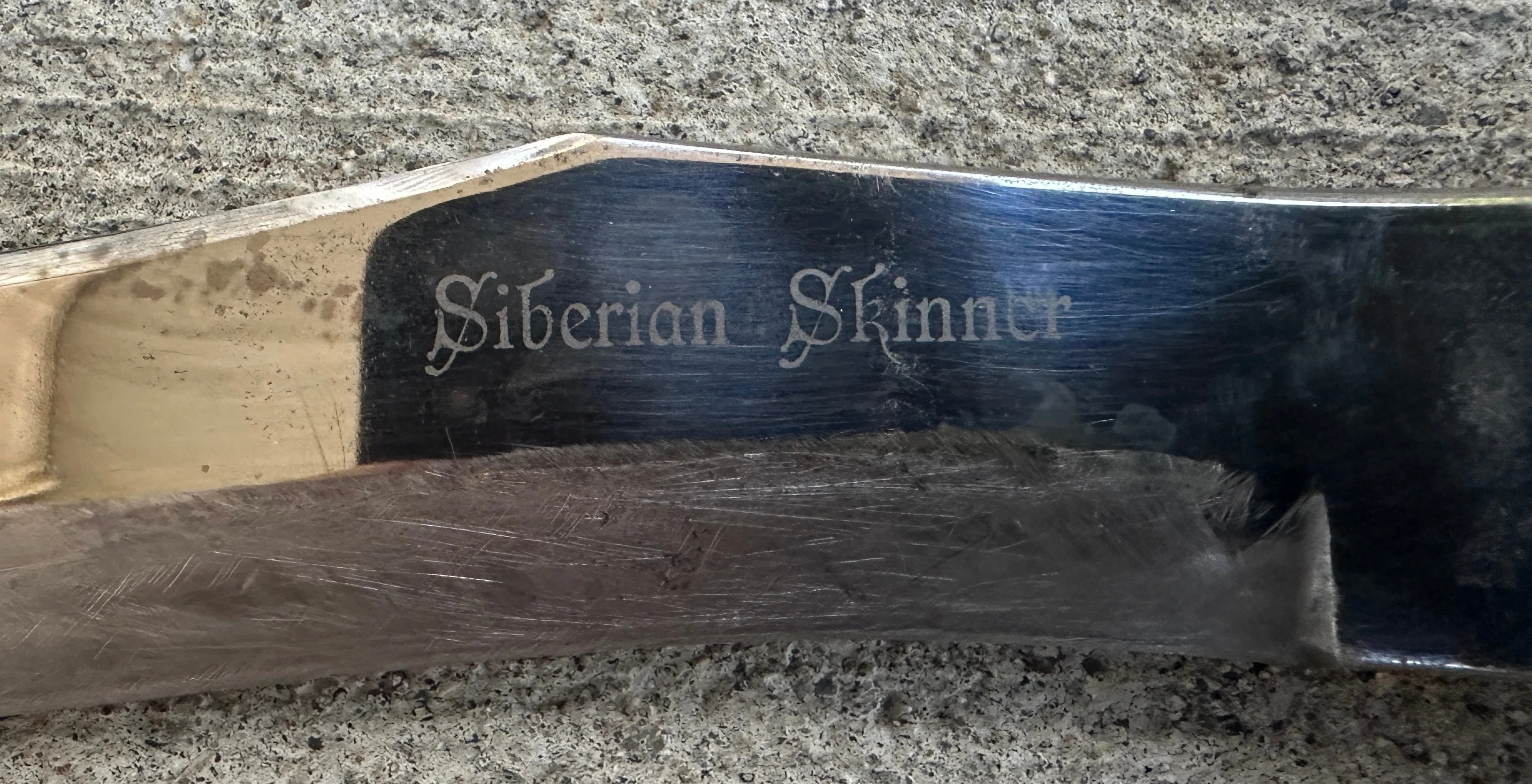 ERN Solingen German Hunting knife Siberian Skinner in Sleeve. image indicator(5)