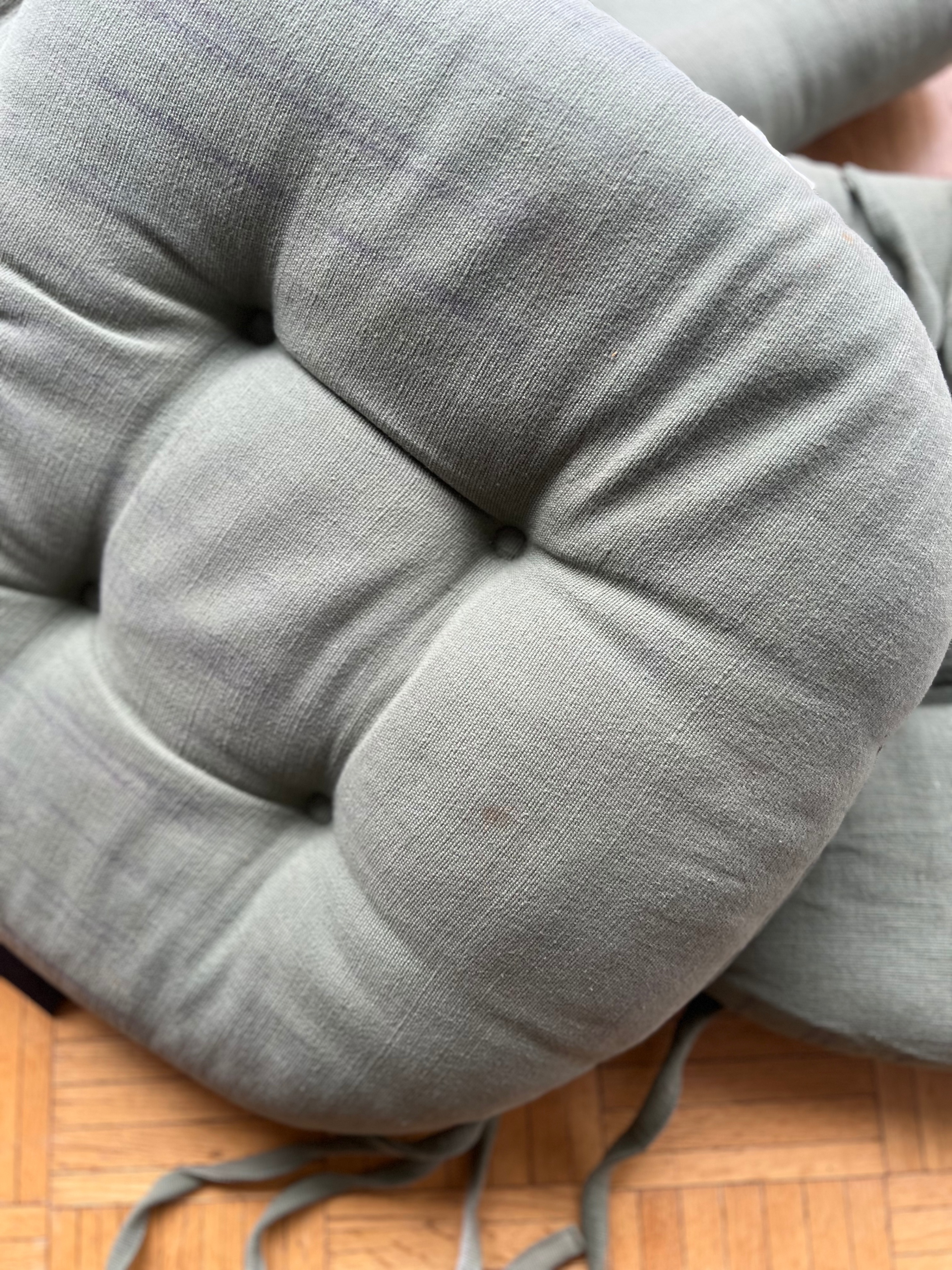 Set of 4 Cottonwood Design Outdoor Chair Cushions – Sage Green - photo 3