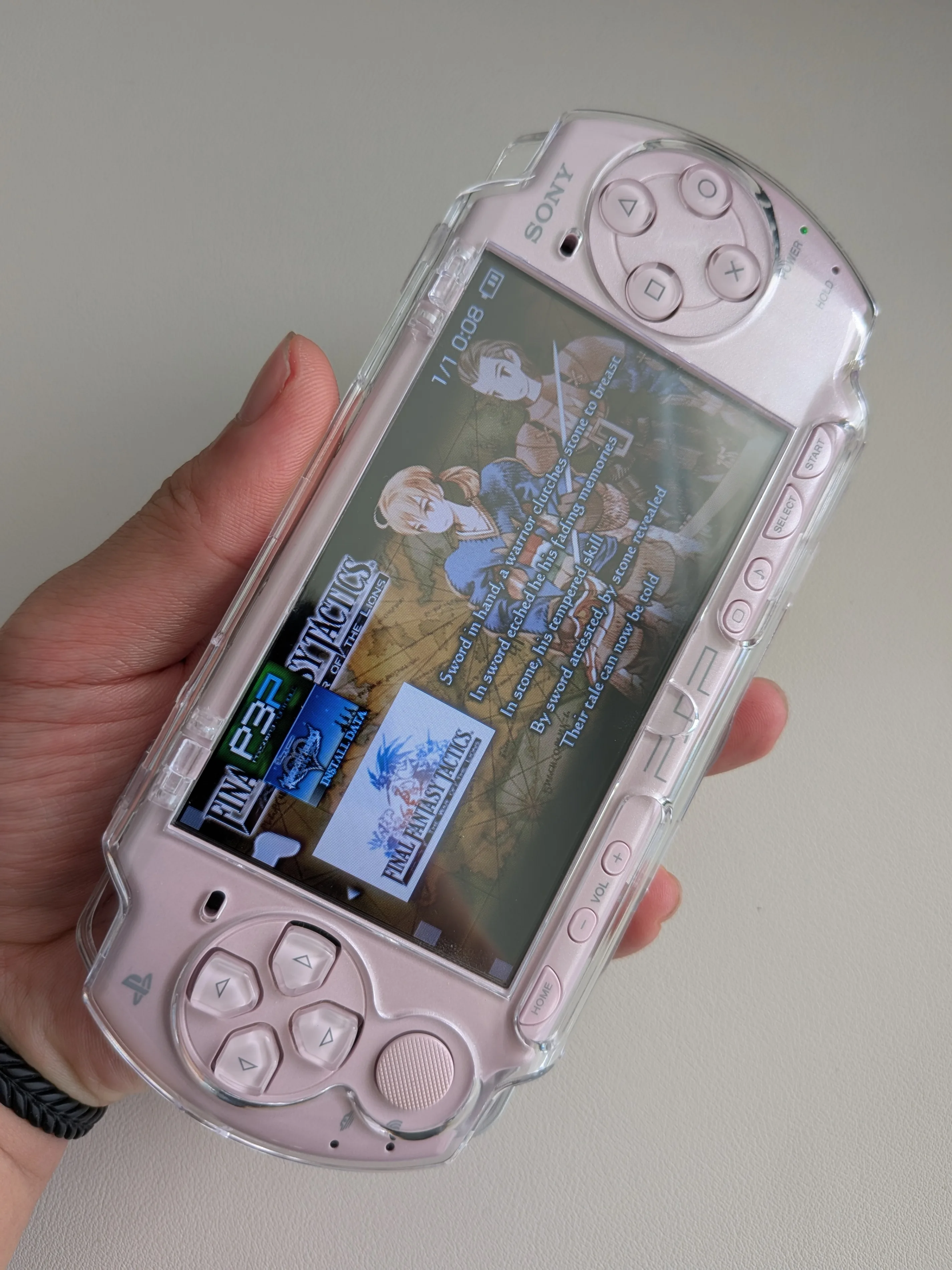 Sony PSP2000 Pink Modded image indicator(4)