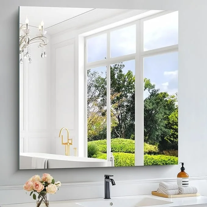 34" x 42" Wall Mirror Frameless image indicator(2)