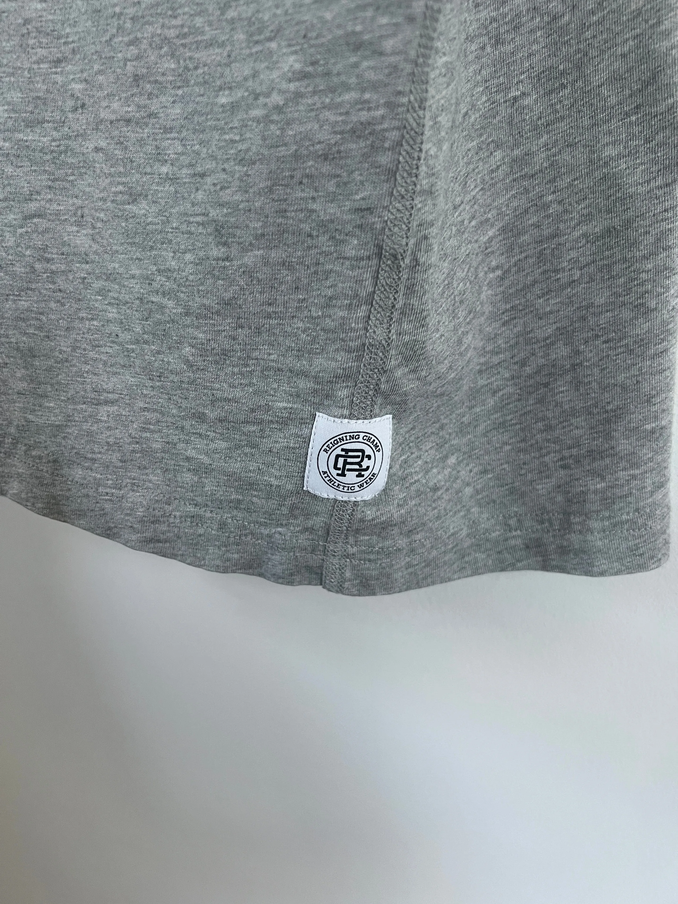 Reigning Champ Jersey T-Shirt Heather Grey - XL image indicator(4)
