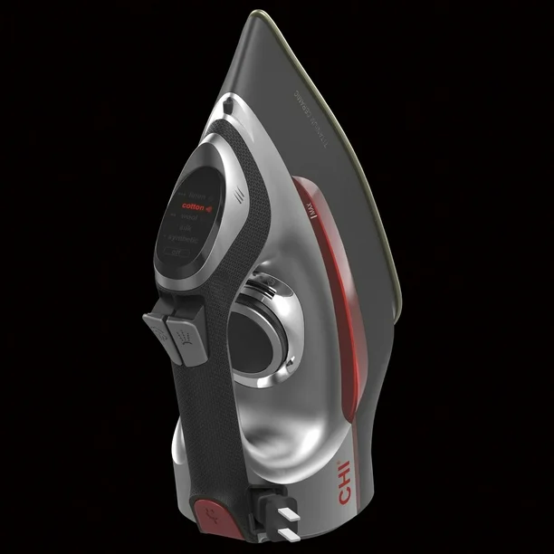 CHI Electronic Clothing Iron with Retractable Cord 13102C, 1700 - photo 3