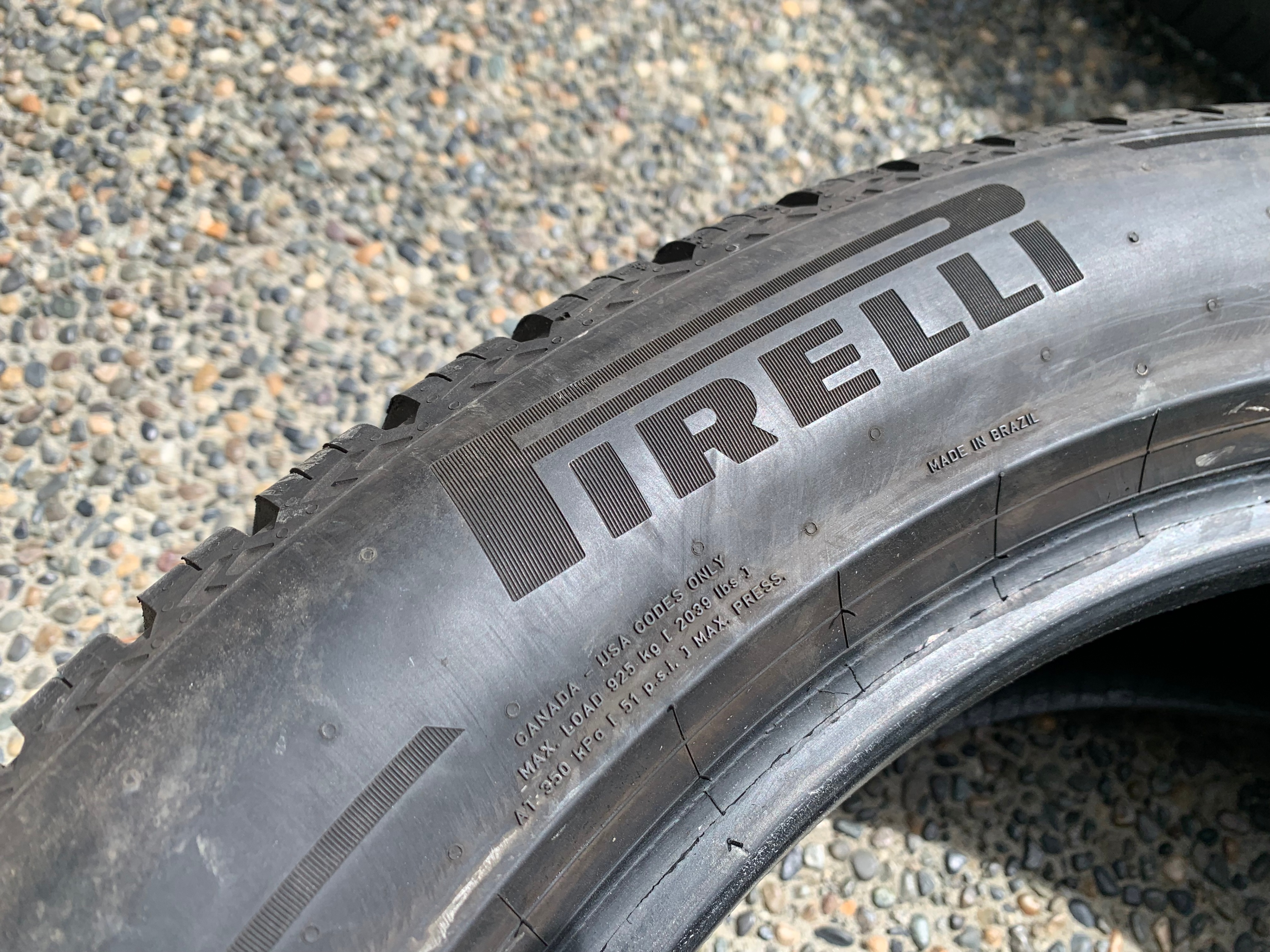1 X single 245/50/20 Pirelli scorpion weather active Like new - photo 5