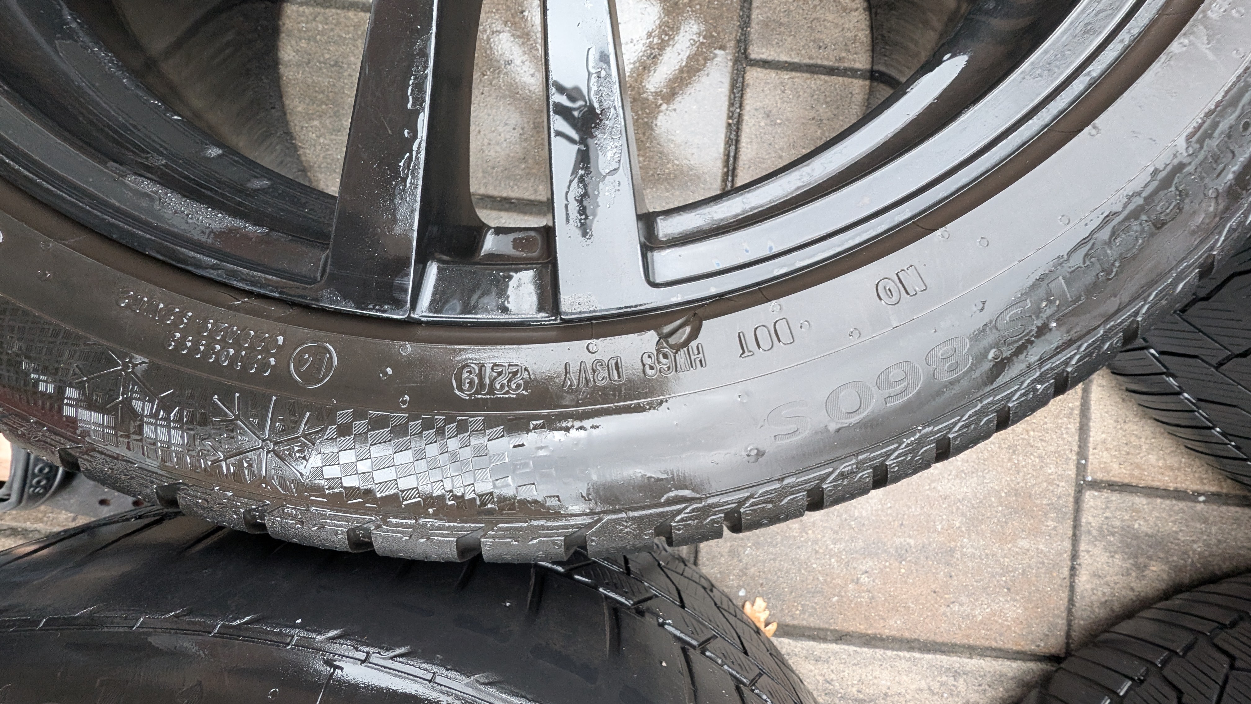 Winter Tire Set 21 inch with Continental Contact TS - photo 5
