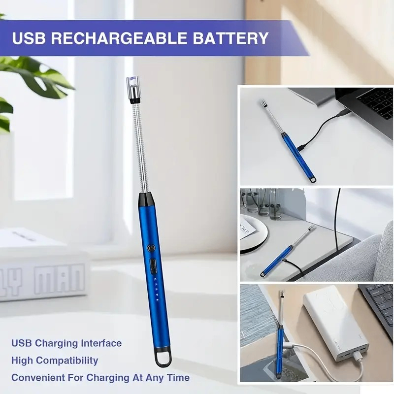 Electronic Lighter- USB Charging- Windproof Design - photo 5