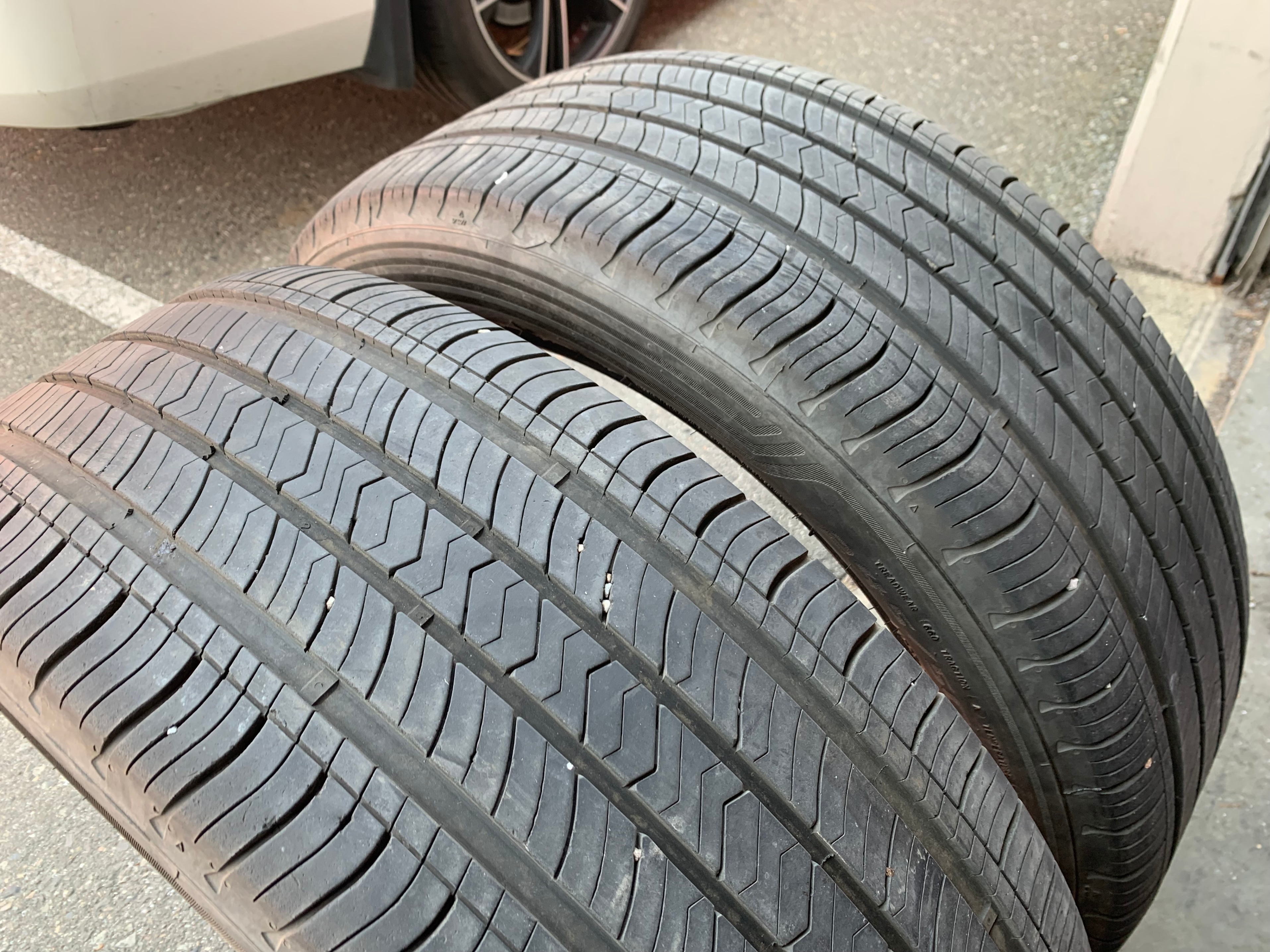Pair of 245/50/20 M+S 102V Cooper Adventure A/S with good tread - photo 4