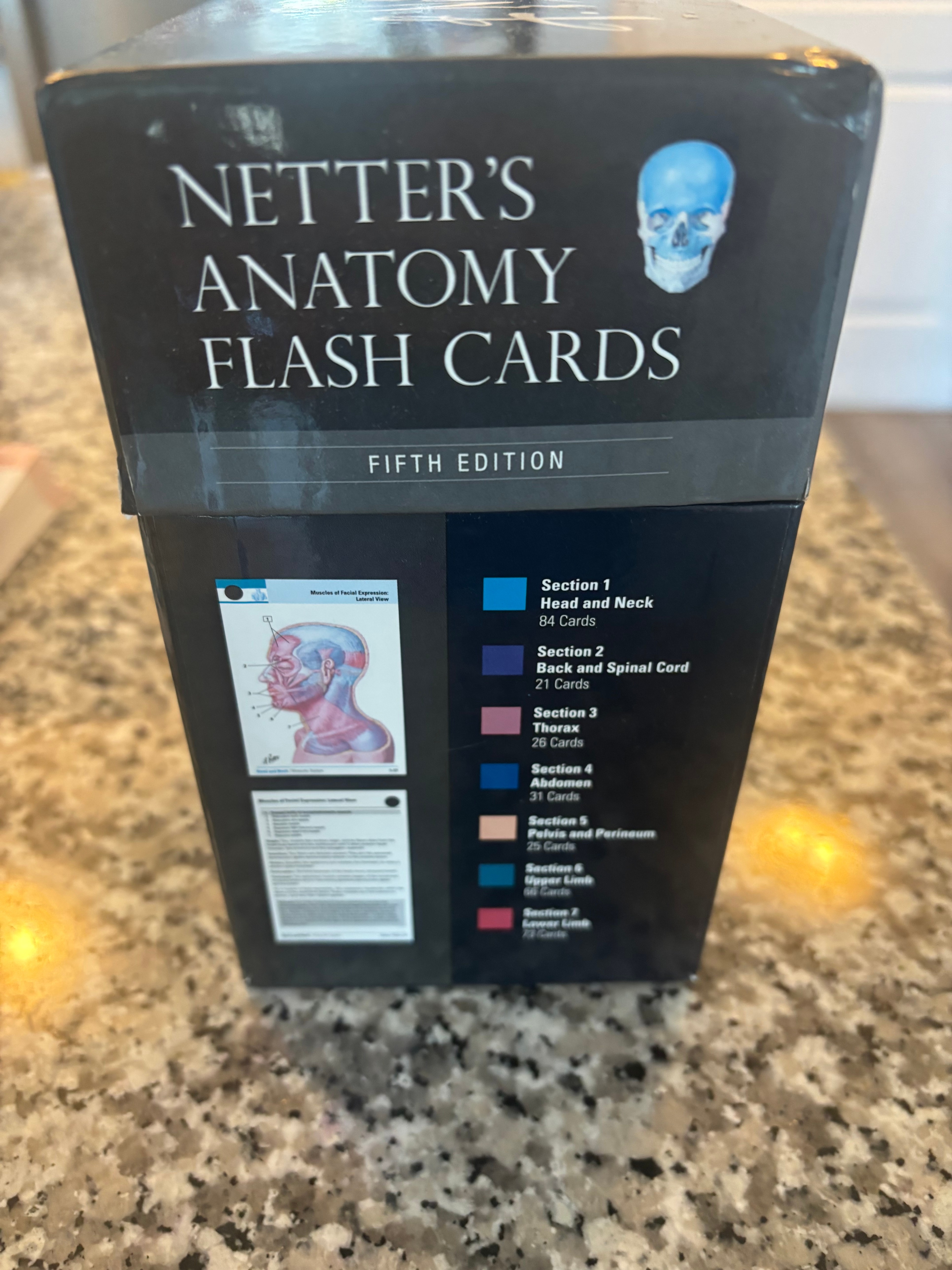 Netter’s Anatomy Flash Cards 5th Edition (Hansen) Complete Set - photo 3