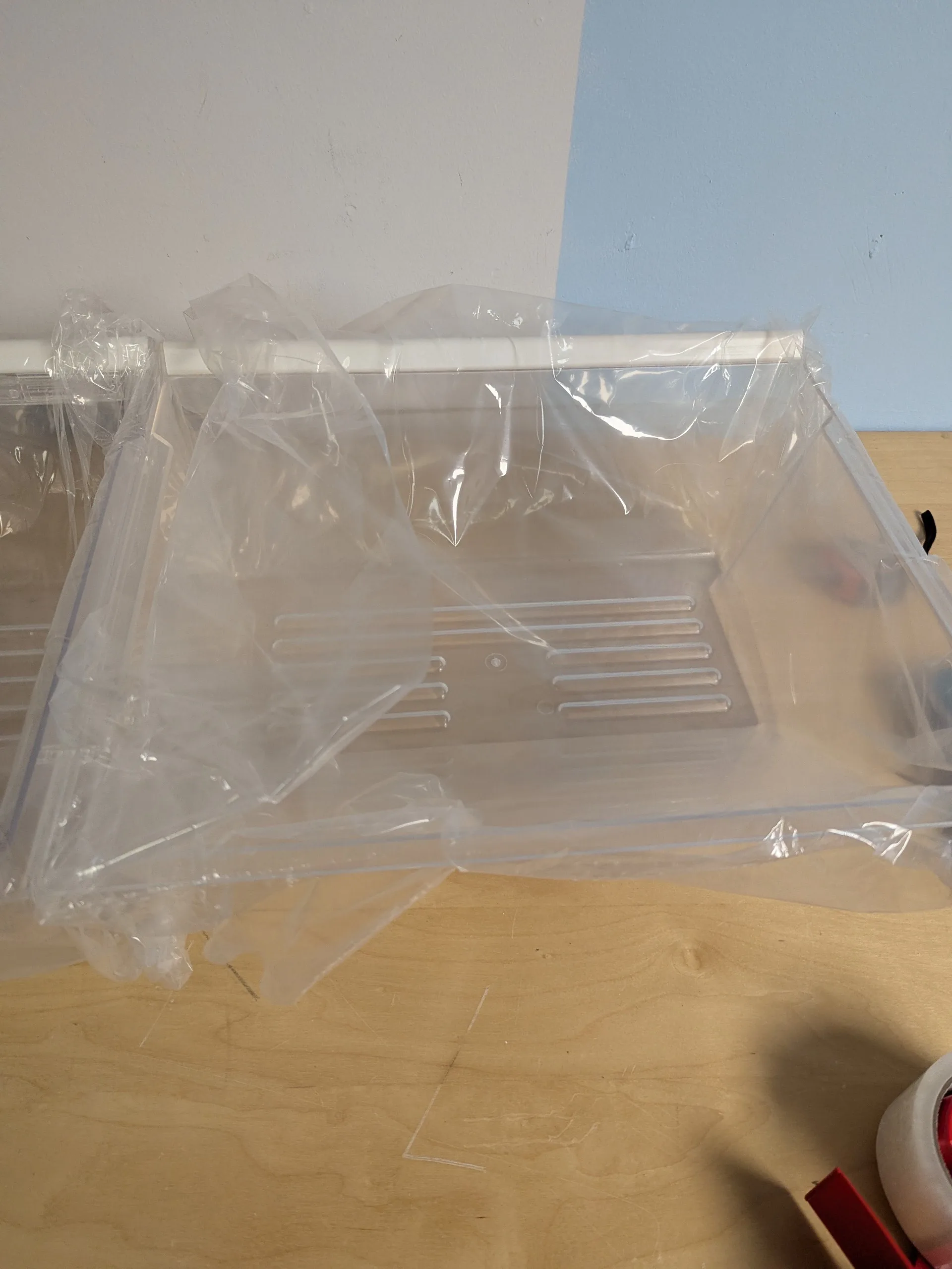 2 Pack 2188656 Fridge Crisper Drawer UPPER & 2188664 Bin LOWER image indicator(7)