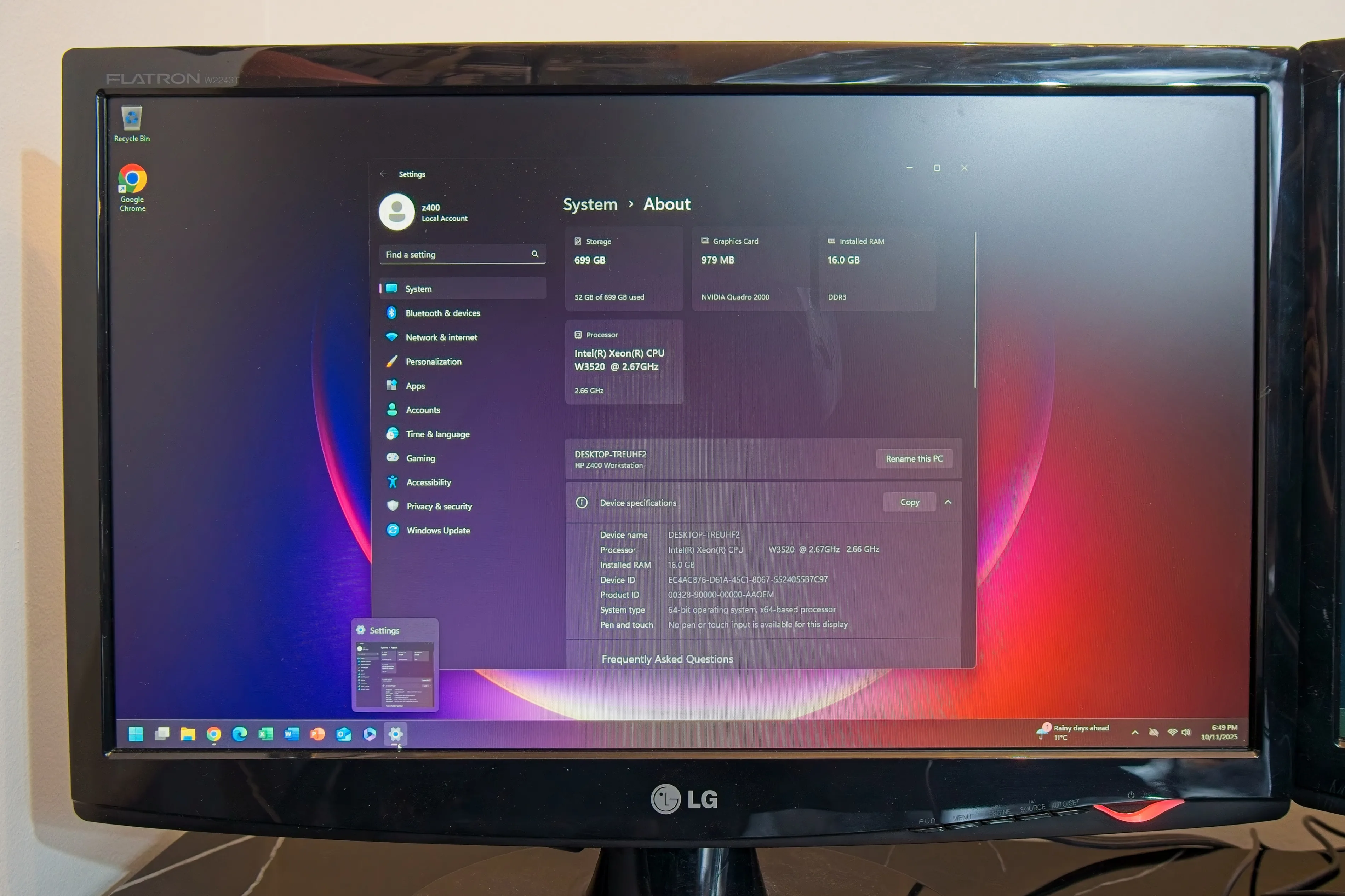 Giveaway! HP Z400 Workstation Xeon W3520 | 16GB RAM | 250GB SSD image indicator(2)