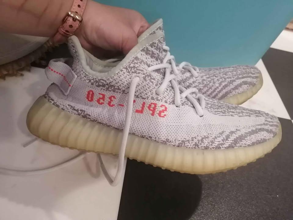 Yeezy blue tint sneakers