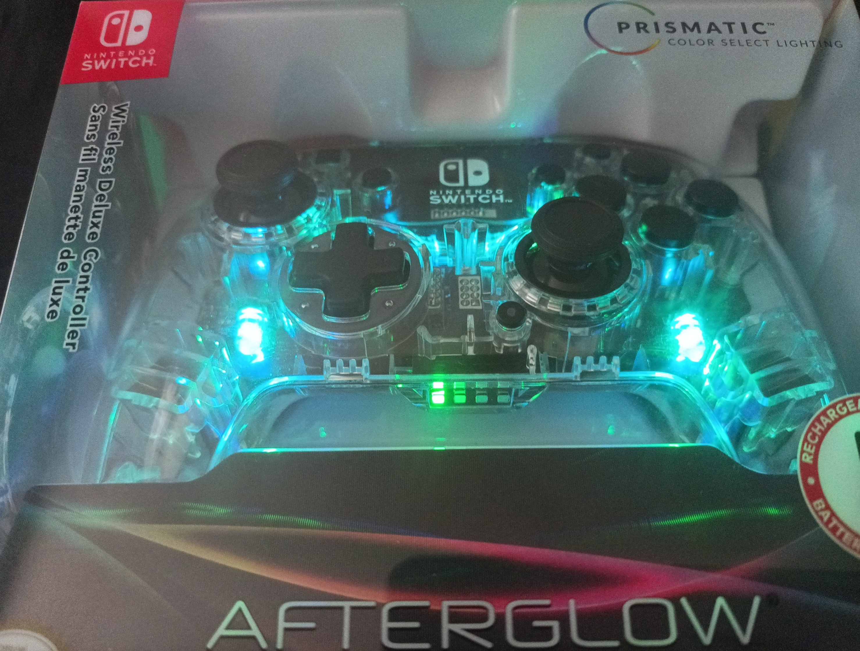 PDP Afterglow Wireless Deluxe Controller for Nintendo Switch - photo 2