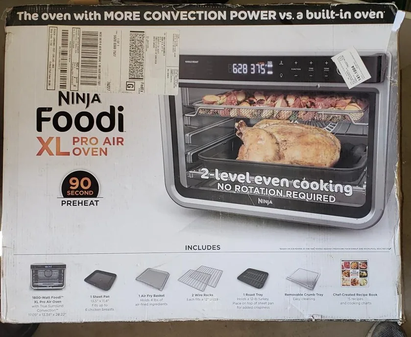 Share Ninja Foodi 8in1 XL Pro Air Fry, Counter Convection Oven image indicator(3)