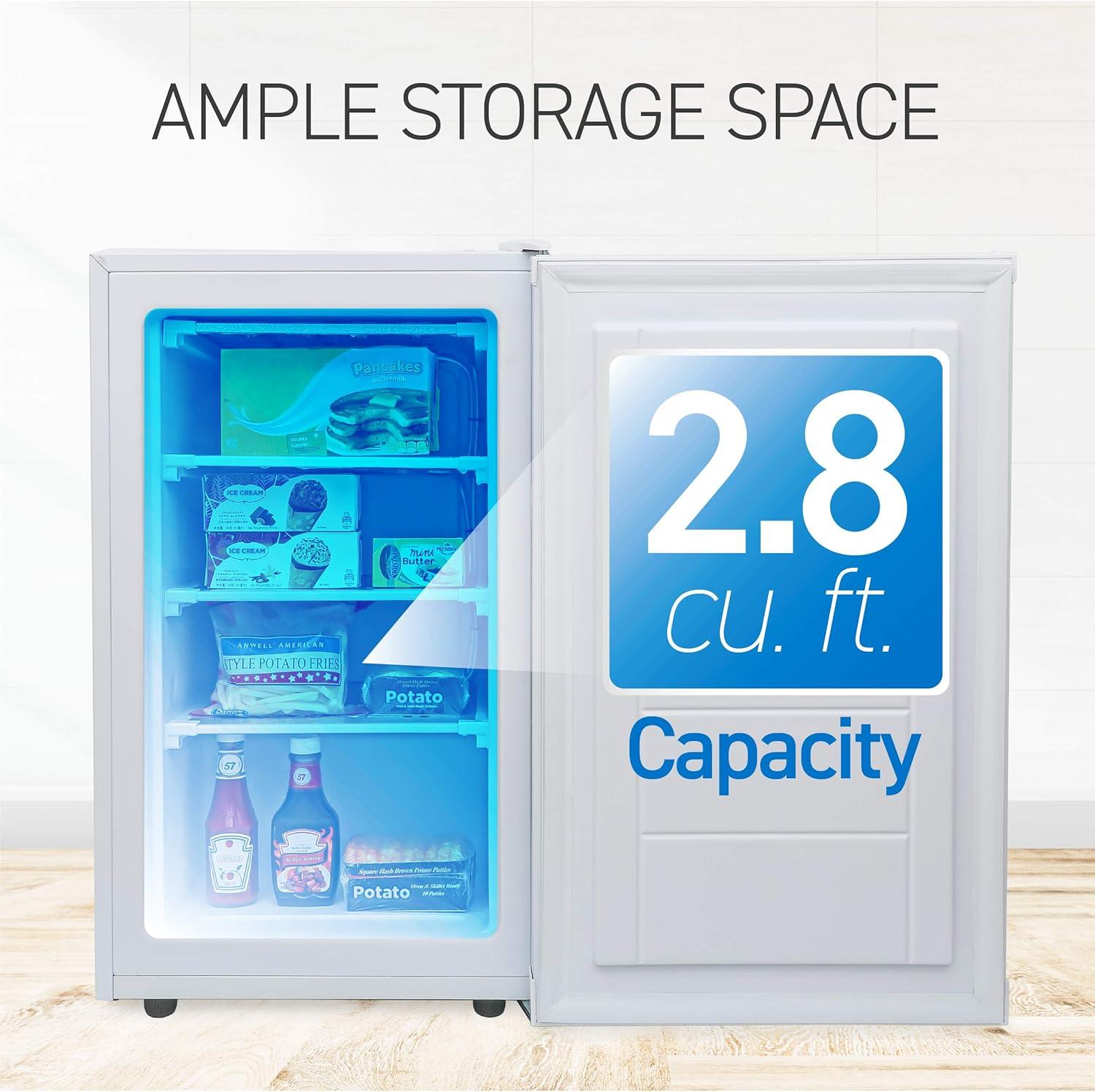 Commercial Cool Upright Freezer, Stand Up Freezer 2.8 Cu Ft - photo 3