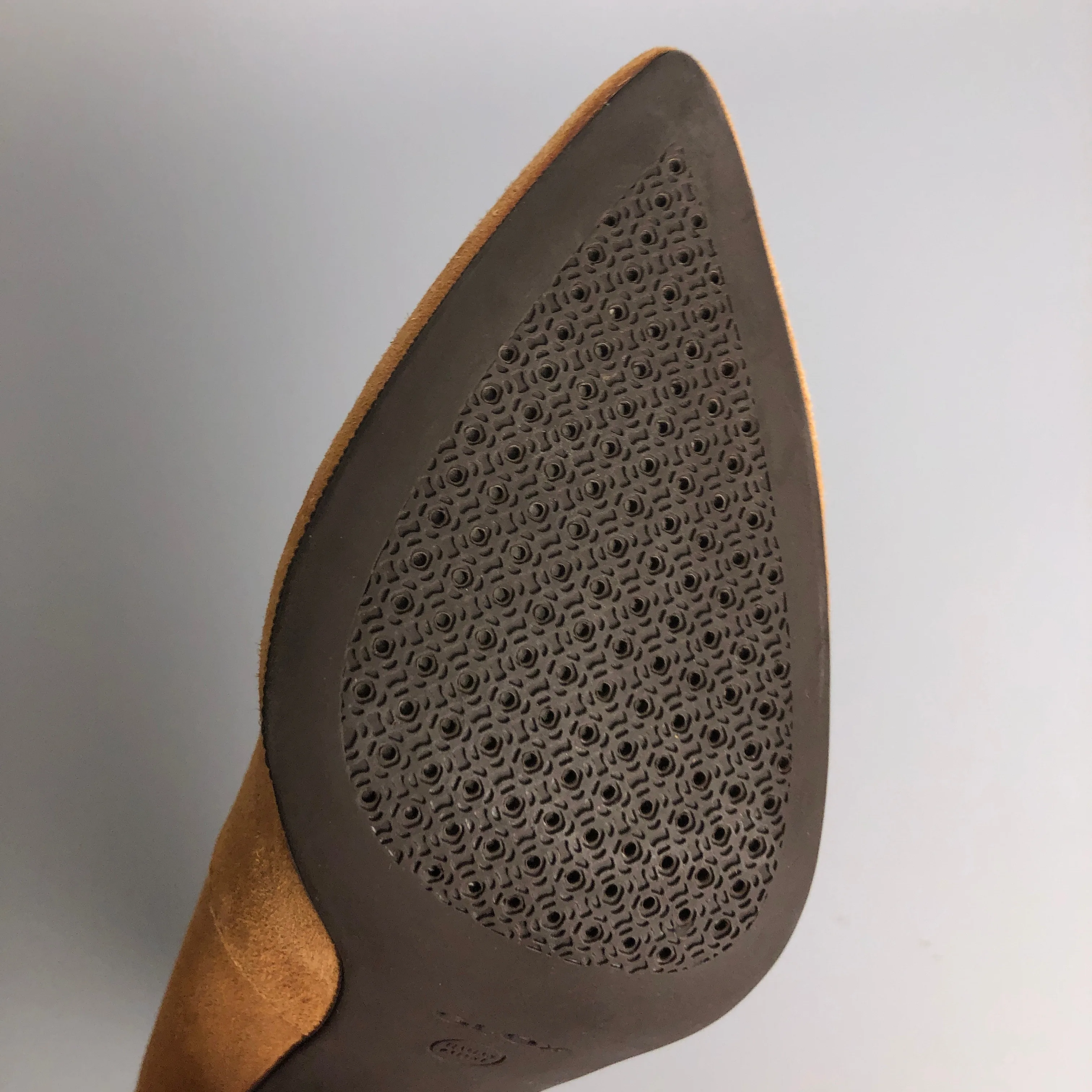 Tan Leather Suede Geox Heels image indicator(7)