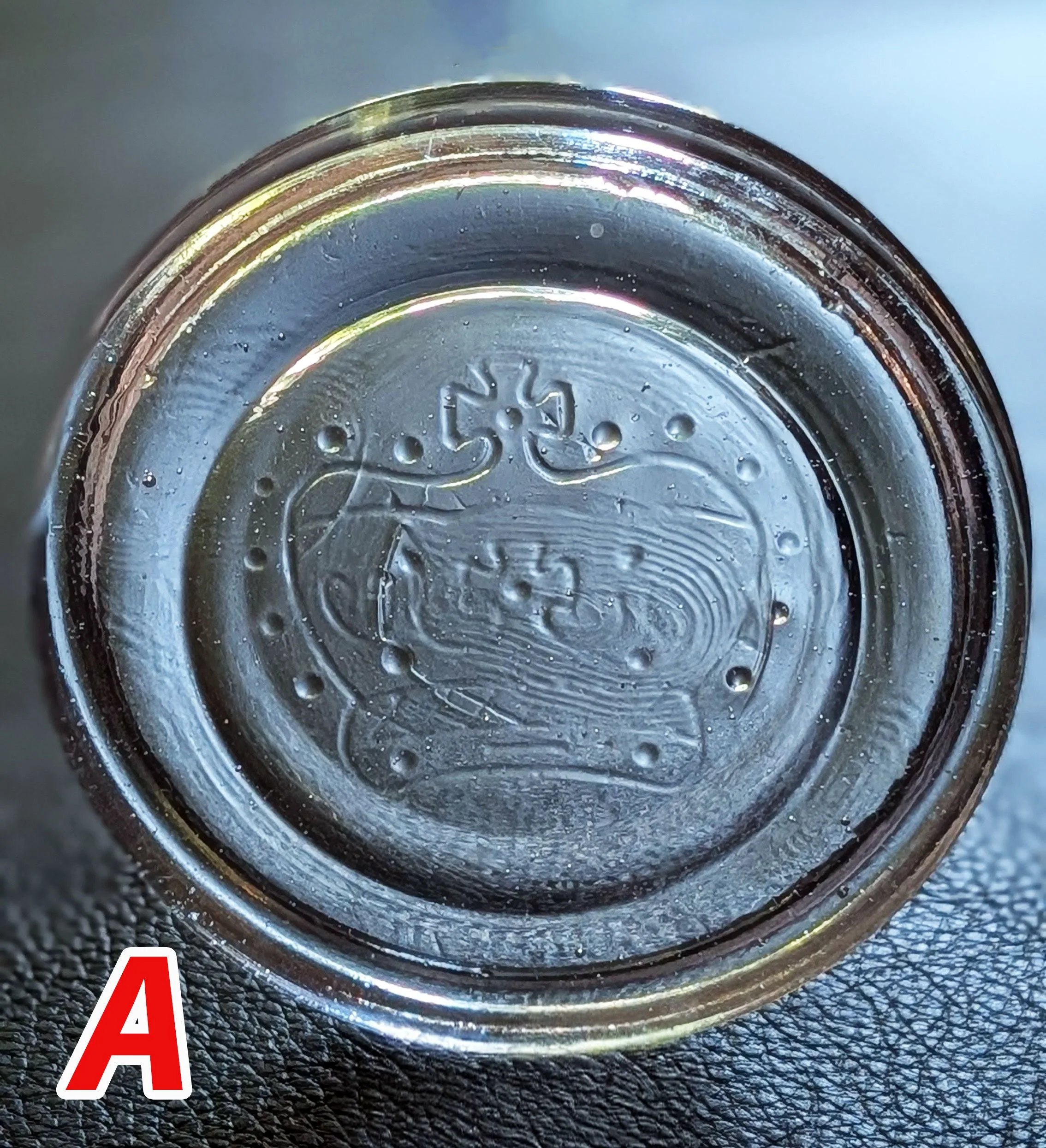Vintage Glass Canning Jar Lids - $2 Each image indicator(2)
