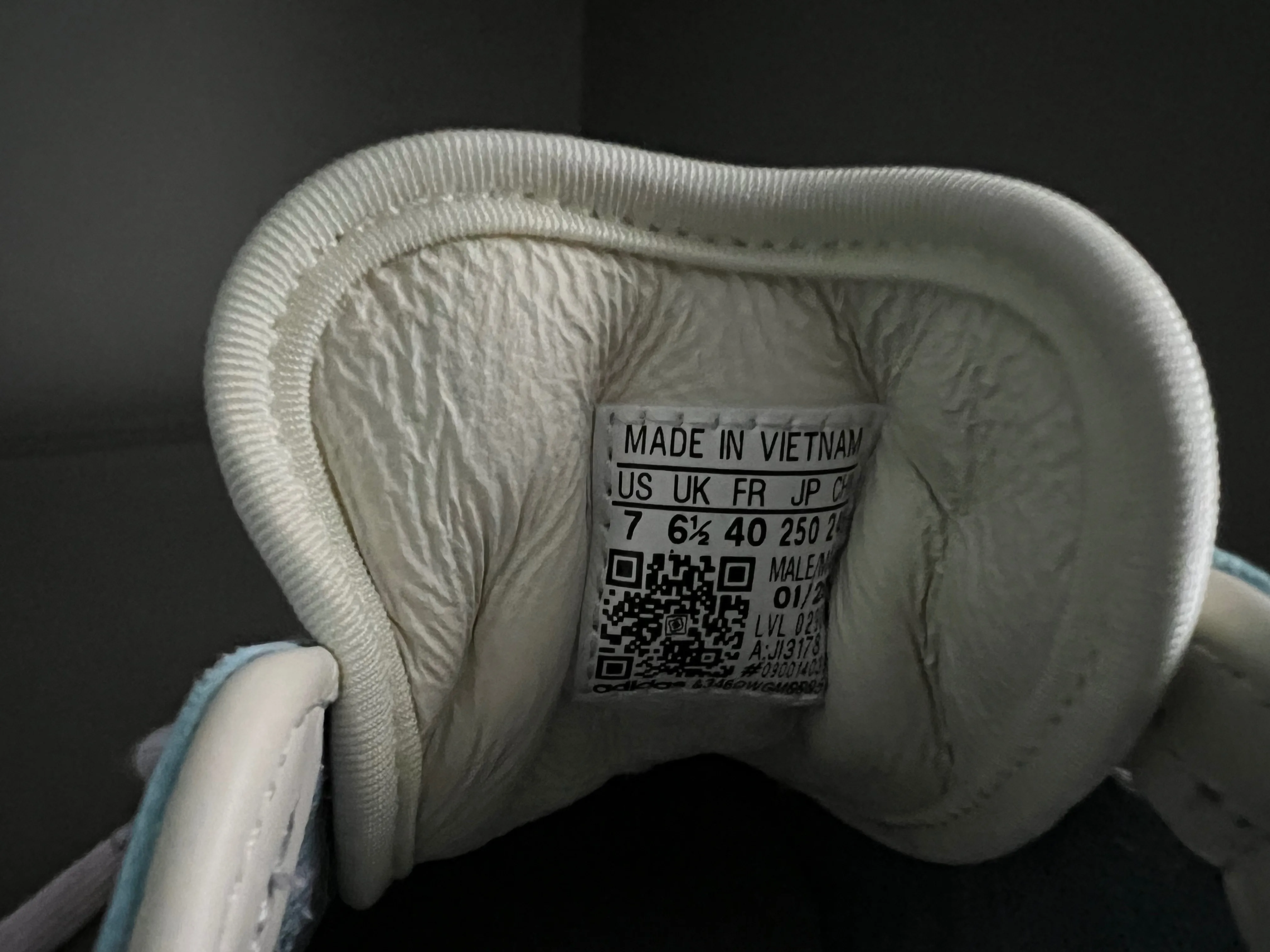 Adidas Samba OG Tactile Blue / Ice Lavender / Off White image indicator(7)