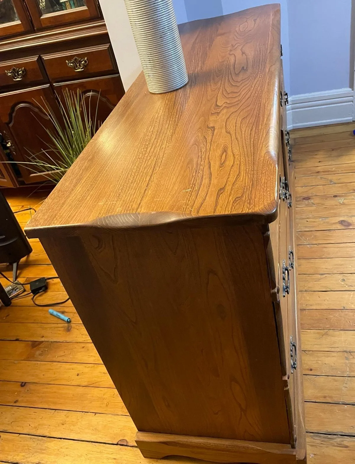 Mid-Century Walnut 7-Drawer Dresser – $120 image indicator(6)