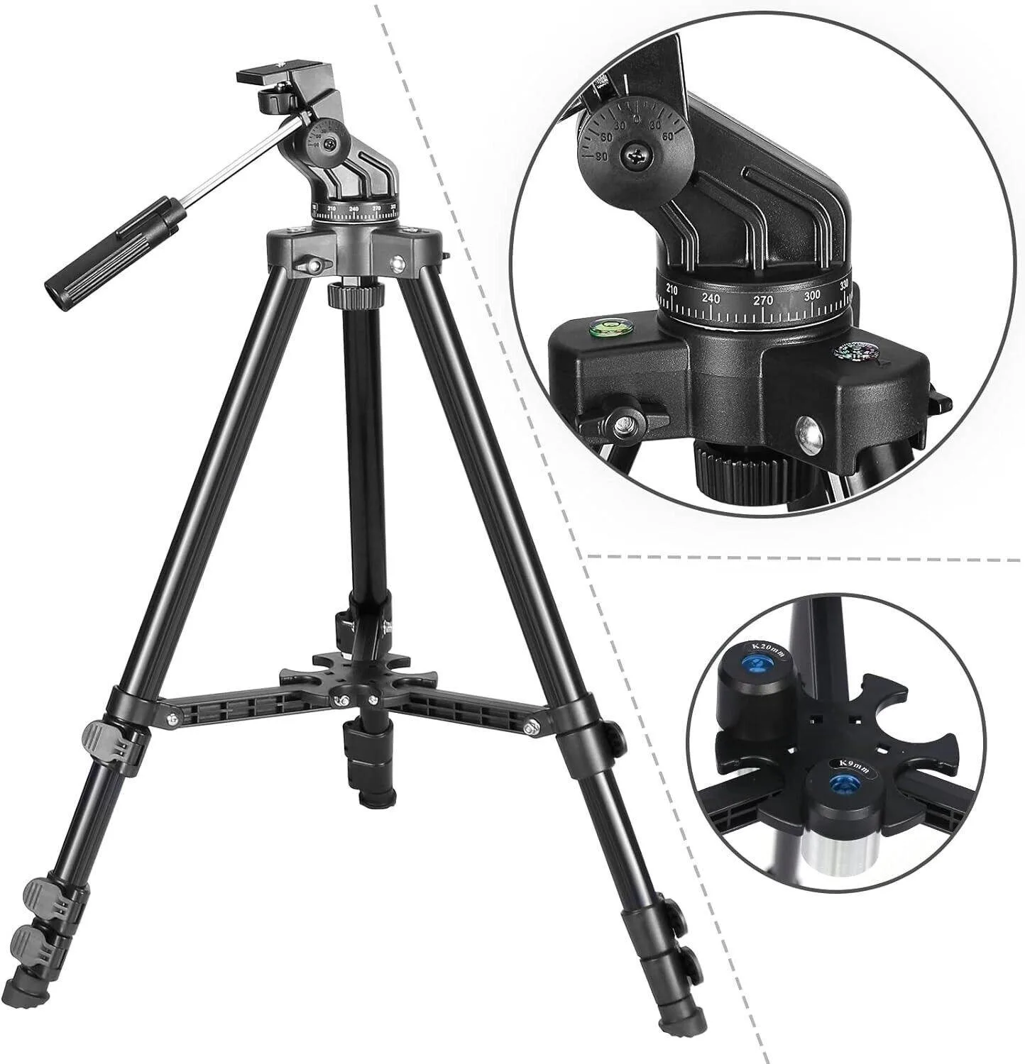 Eaconn compact portable Astronomy TELESCOPE and Tripod image indicator(3)