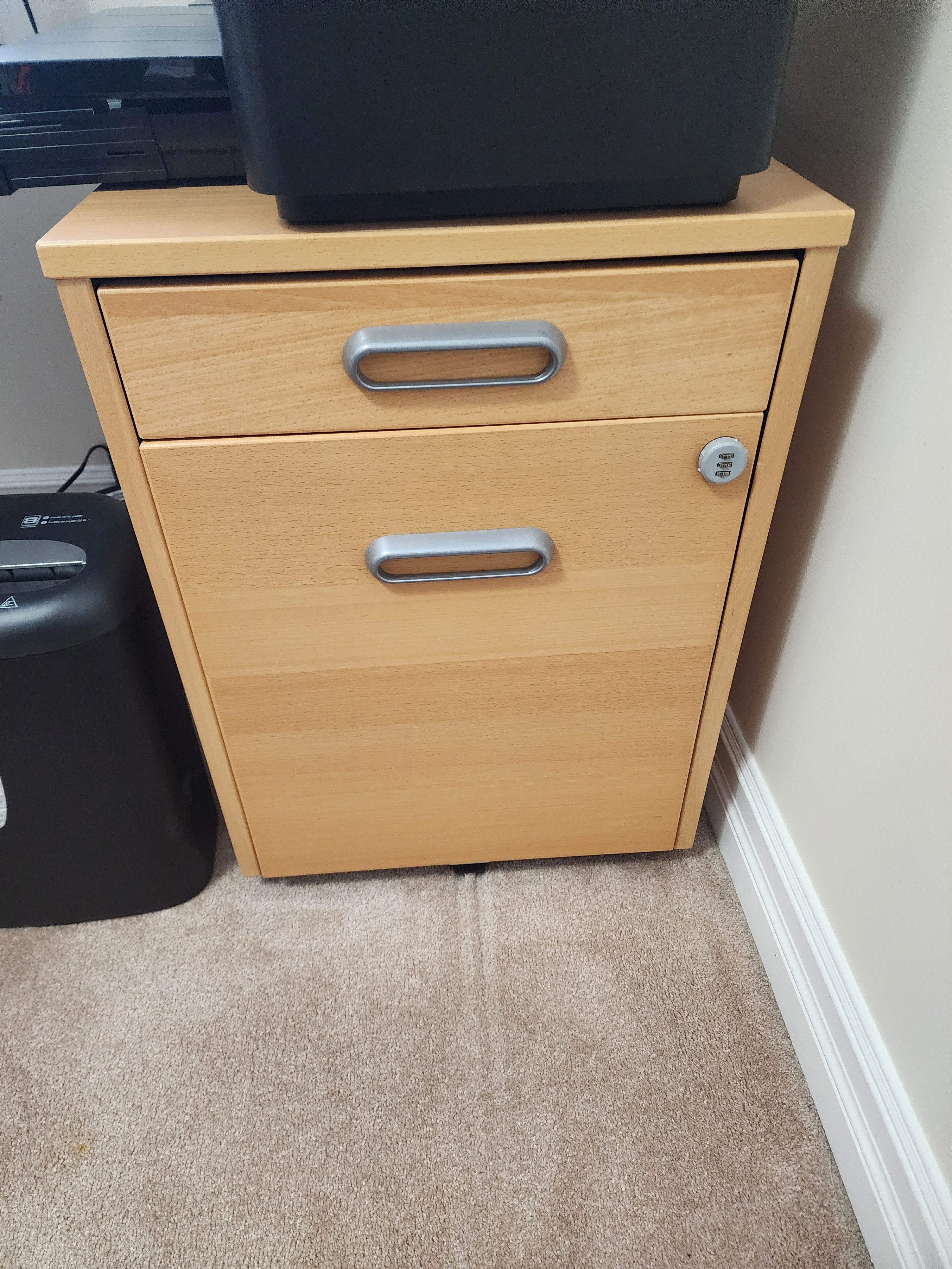 Drawer unit/drop file storage