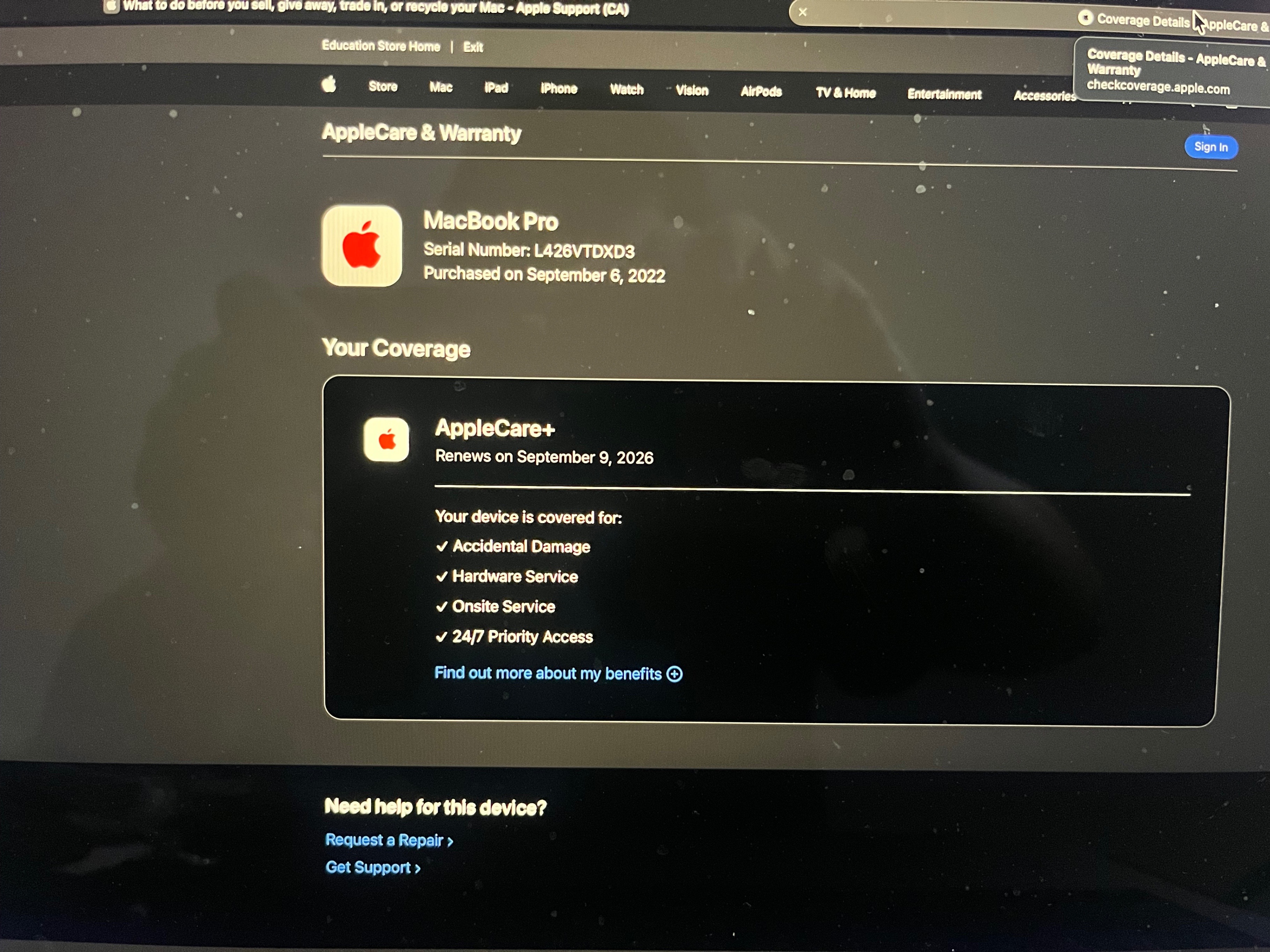 MacBook Pro 14-Inch, M1 Pro - 1TB, One-Year AppleCare  - photo 2