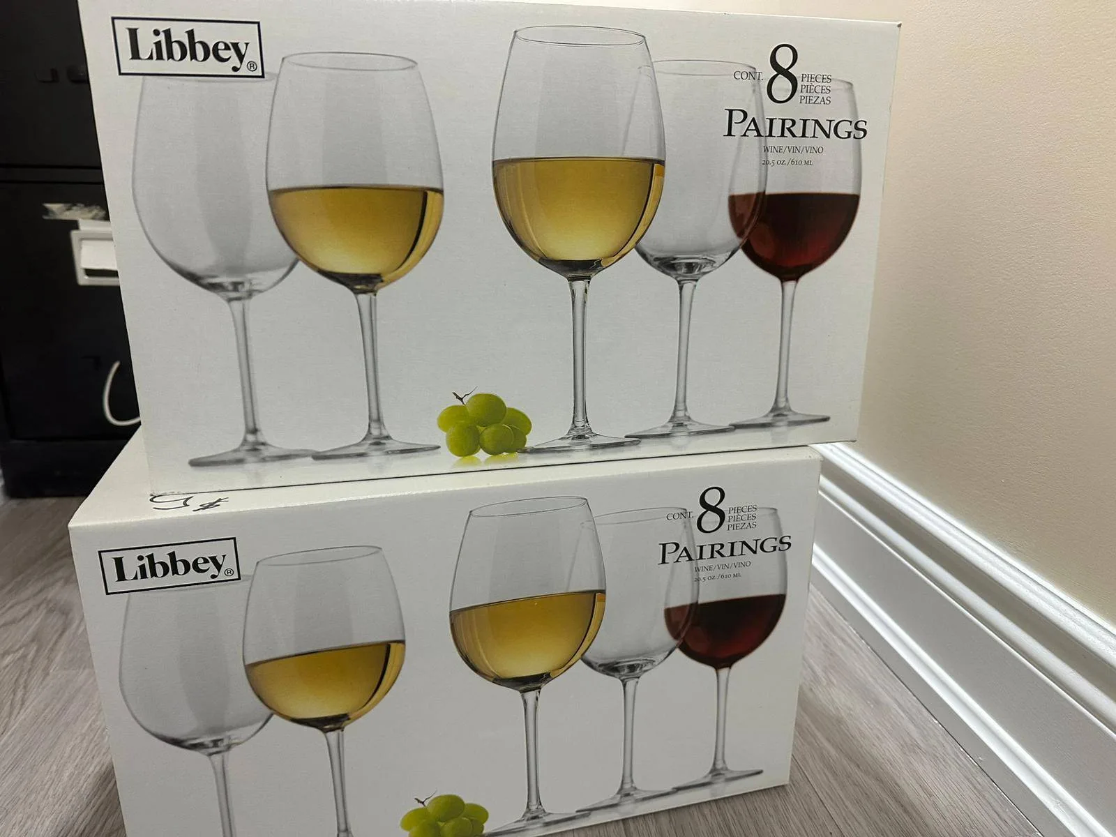 [BRAND NEW] Libbey Wine Glass Set, 8 pieces thumbnail