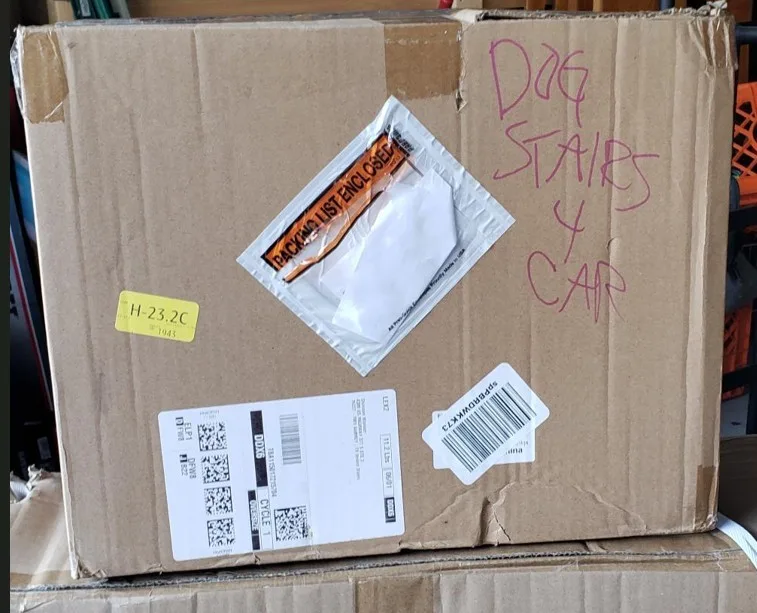 Dog Stairs for Large Dogs, 5 Step Non-Slip, Aluminum Lightweight image indicator(6)