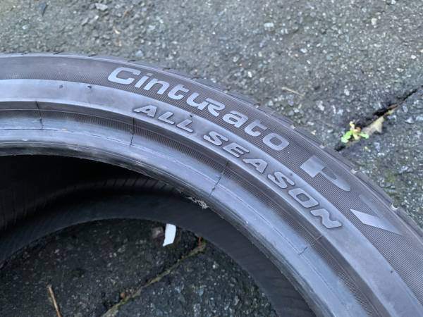 1 X single 295/35/20 MS 105V Pirelli P7 cinturato A/S good tread - photo 5