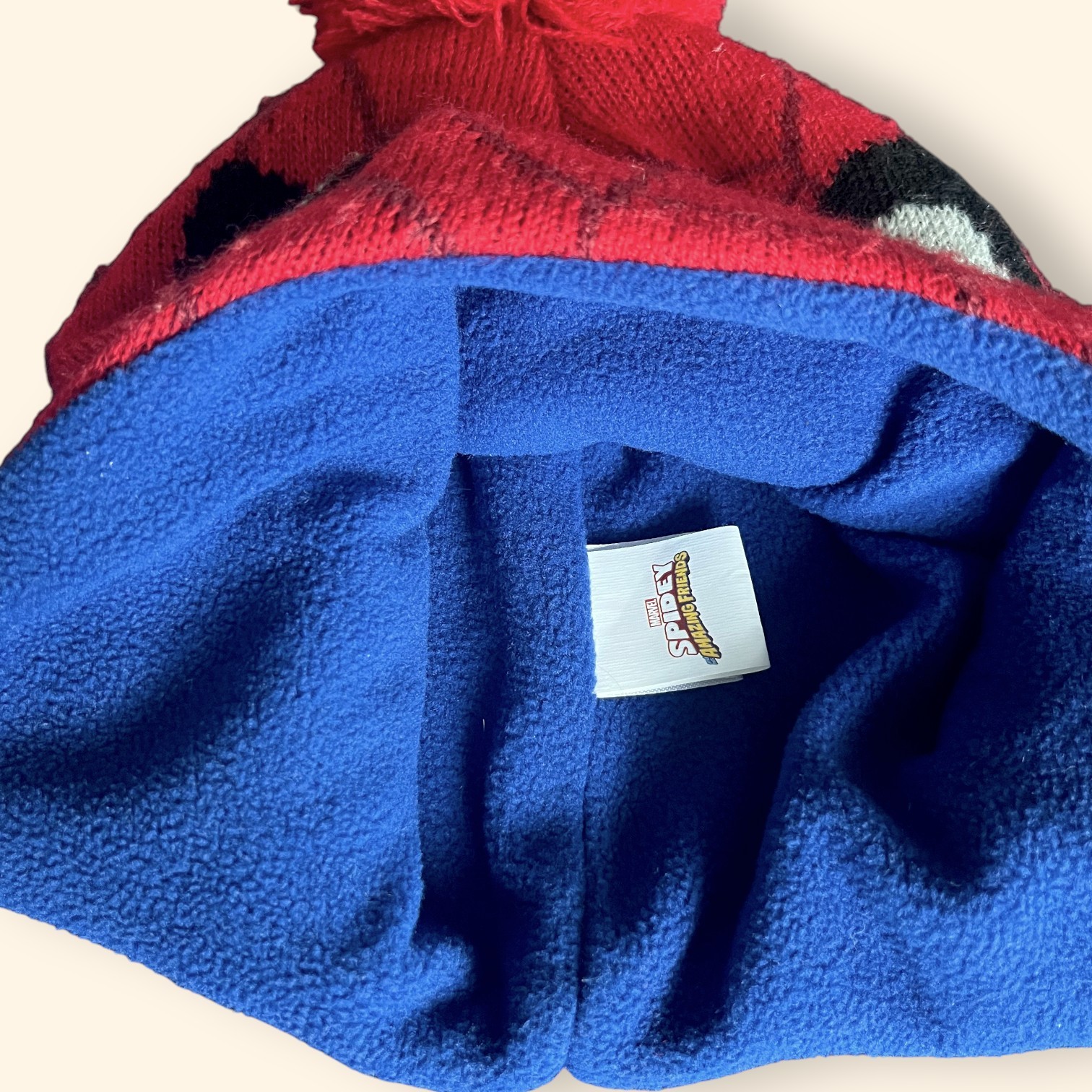 Marvel Spidey & Friends Fleece-Lined Beanie | Toddler Hat - photo 3