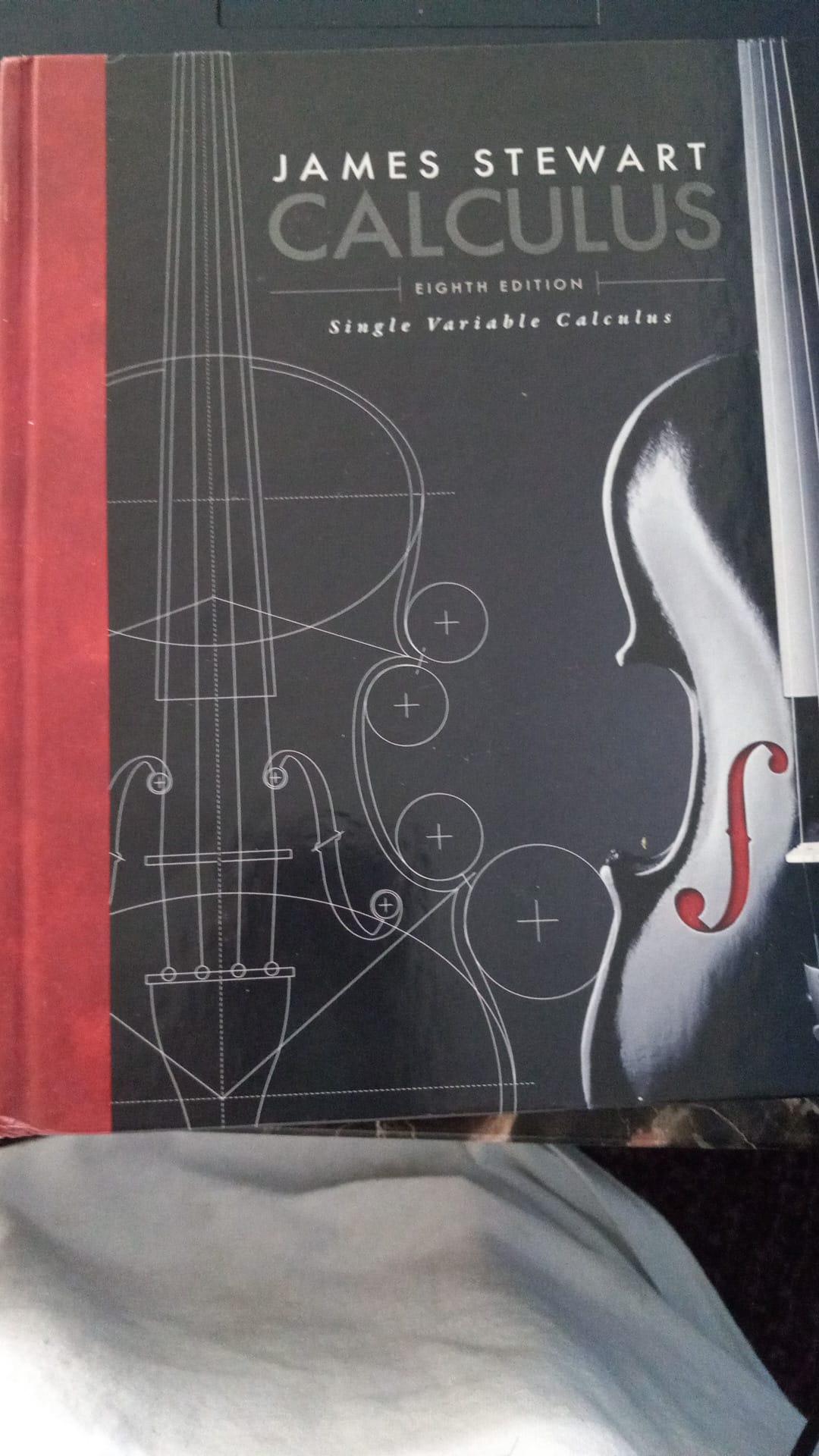 James Stewart Calculus 8th edition (USED) TEXT BOOK