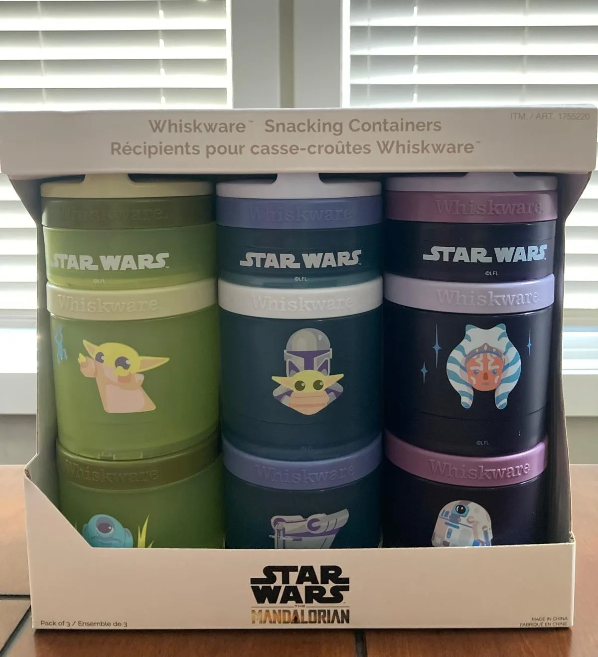 Star Wars Whiskware Stackable Snack 3-Pack thumbnail
