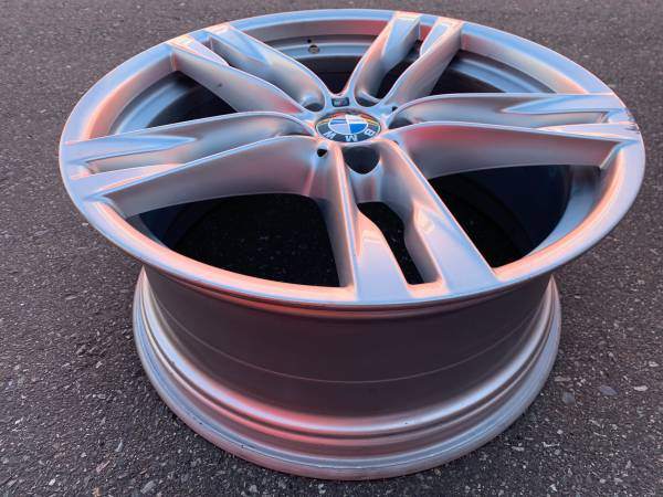 1 X single Genuine OEM BMW F12 REAR 20X9" style 373 rim good con - photo 2