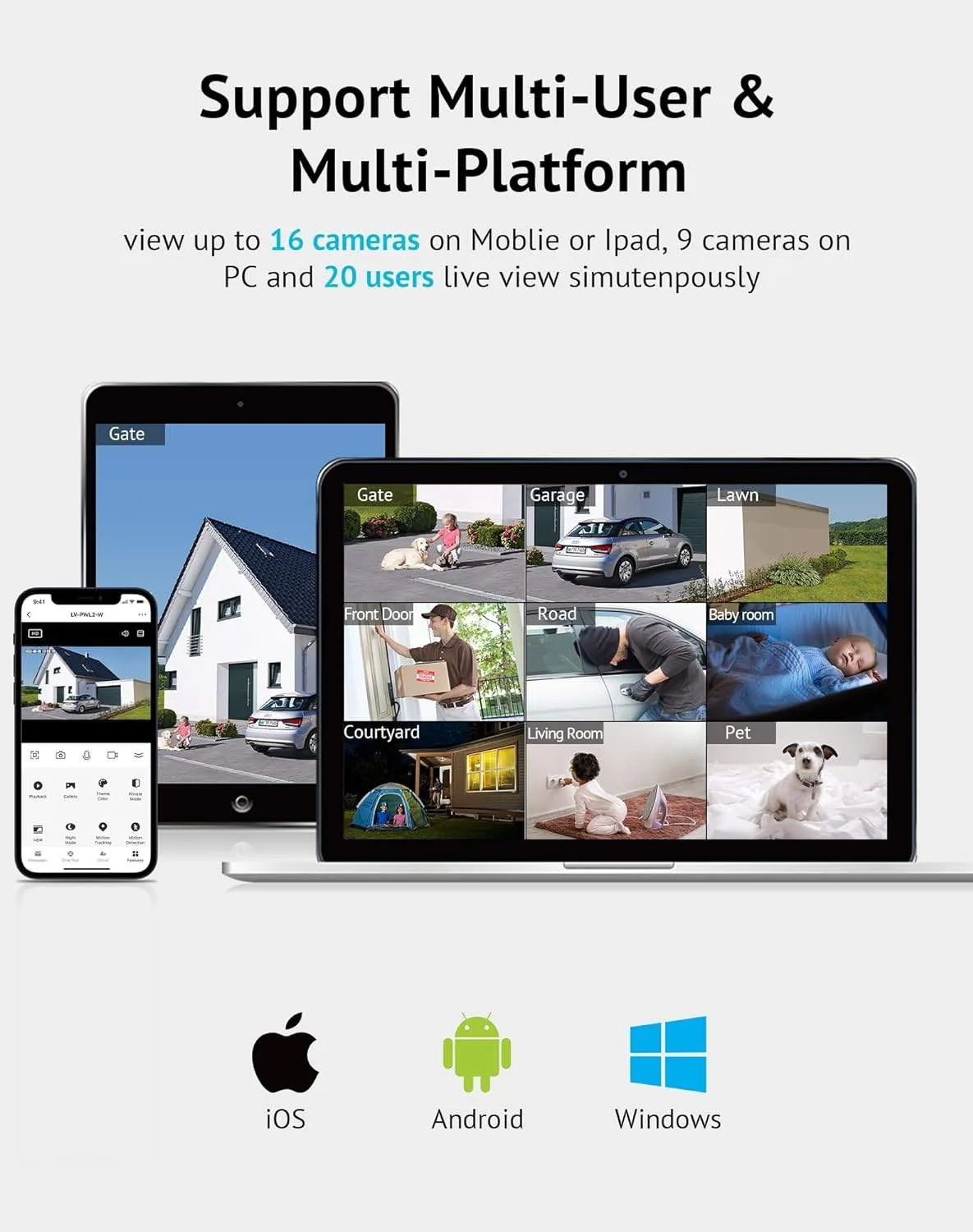 [BRAND NEW] LaView 4MP Bulb Security Camera image indicator(6)