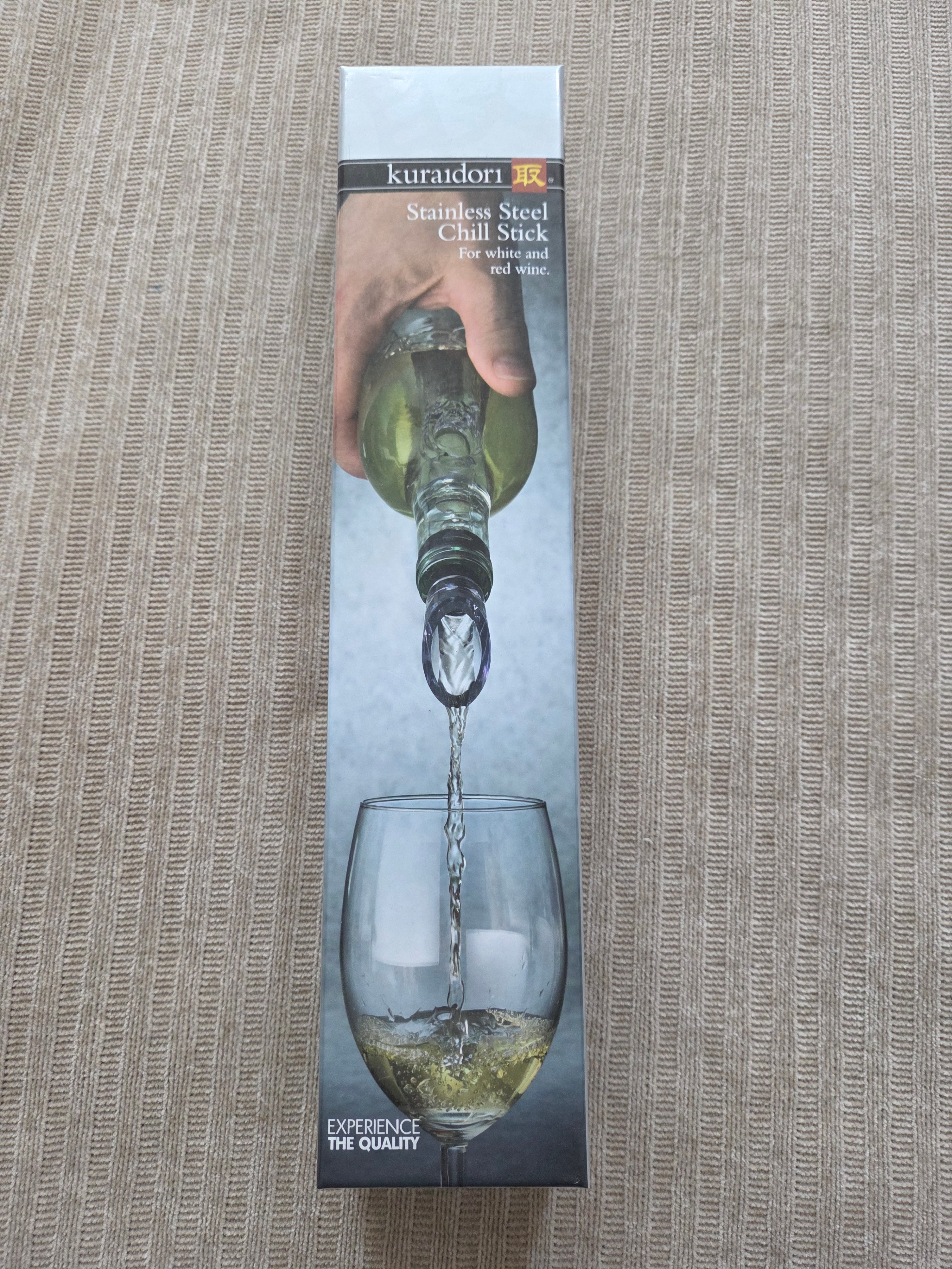 Kuraidori Stainless Steel Wine Chill Stick – New