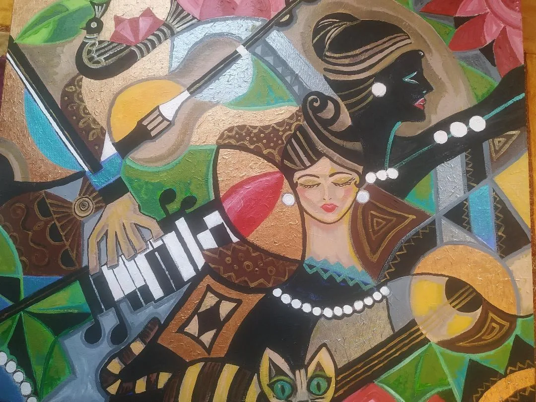 $20 off Abstract 1 Original Painting 1 (24x30 Inches)