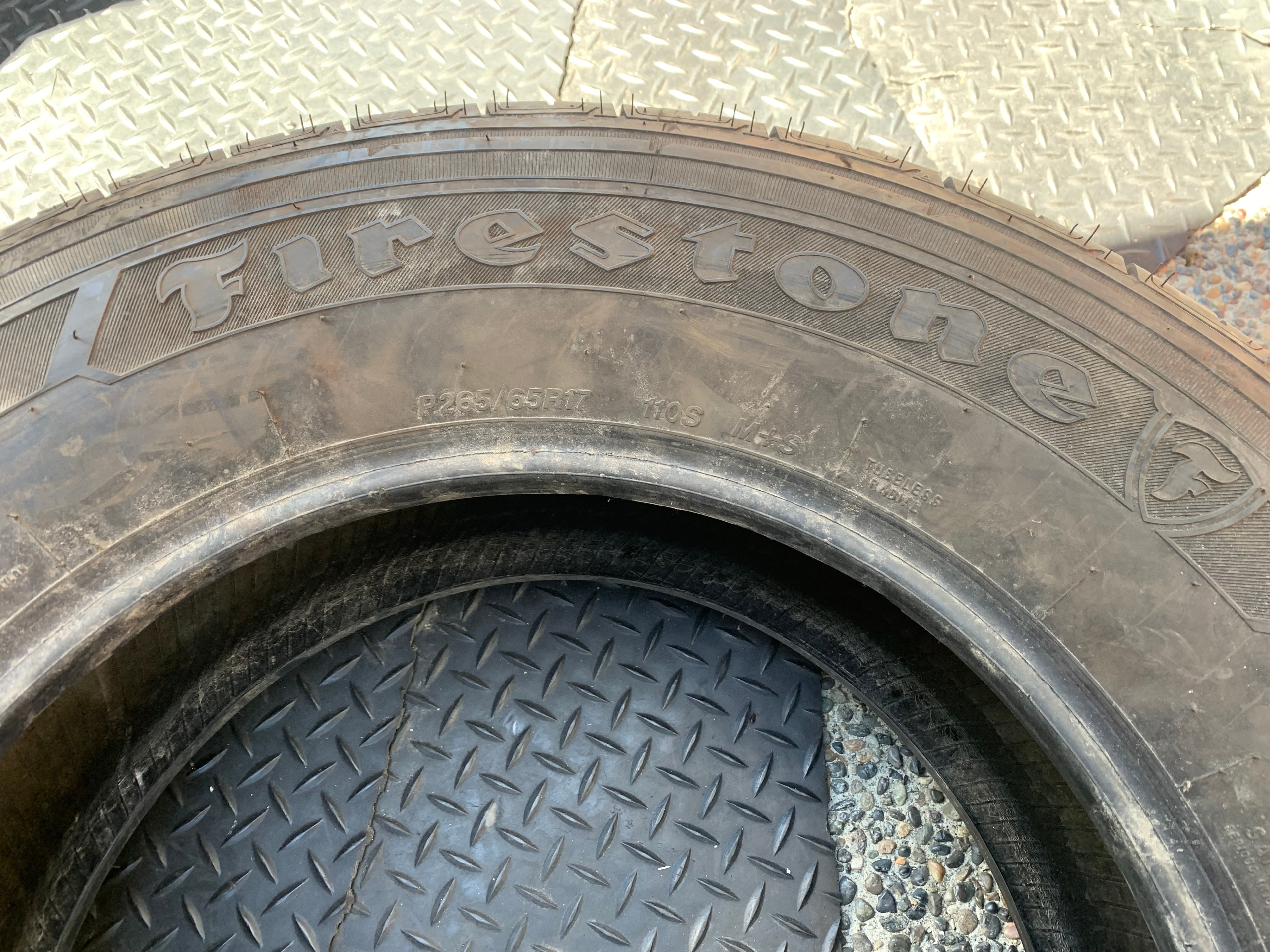1 X single 265/65/17 Firestone Destination LE2 with 80% tread - photo 5
