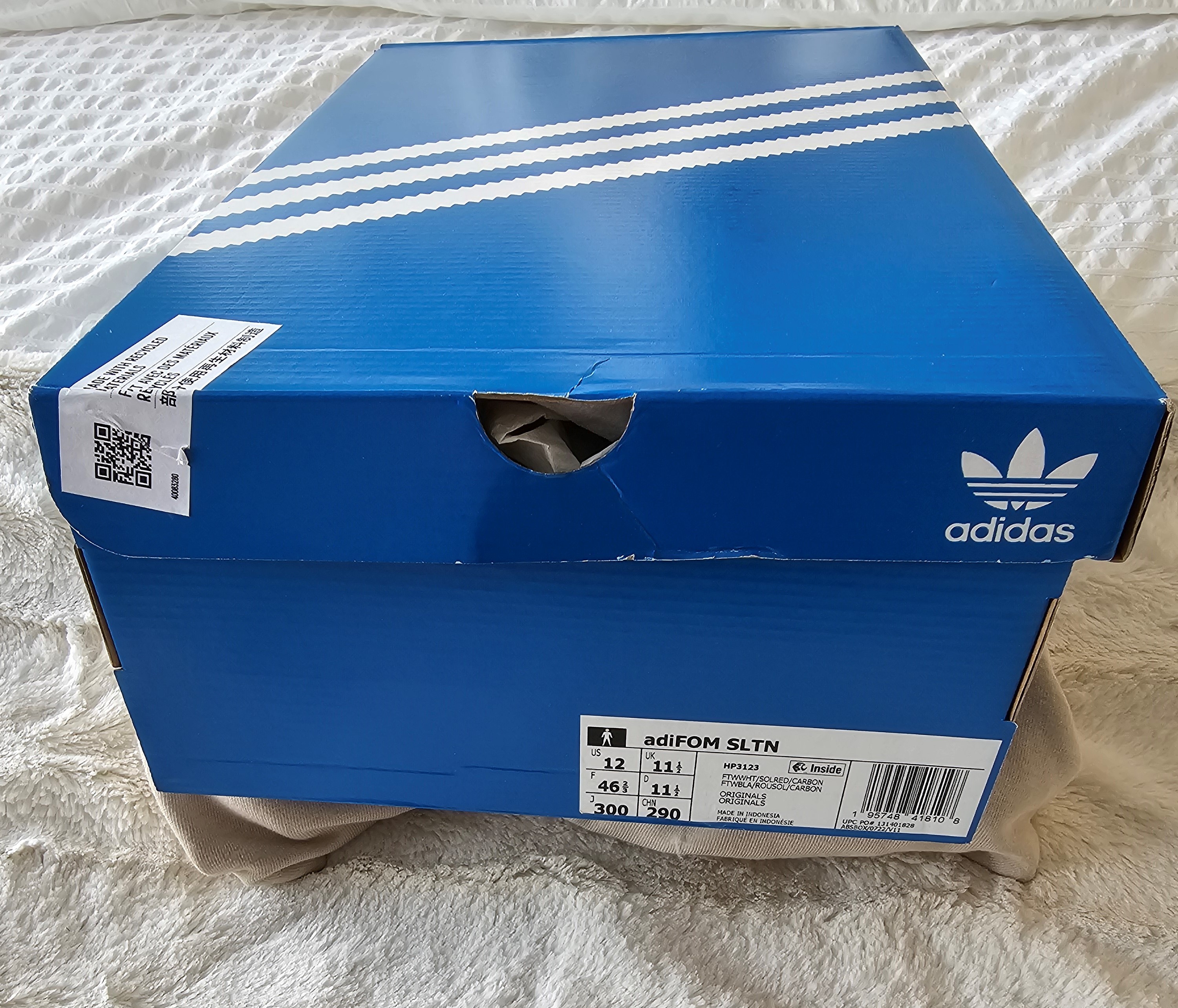 ADIDAS AdiFOM SLTN in White Men's "BRAND NEW" - photo 4