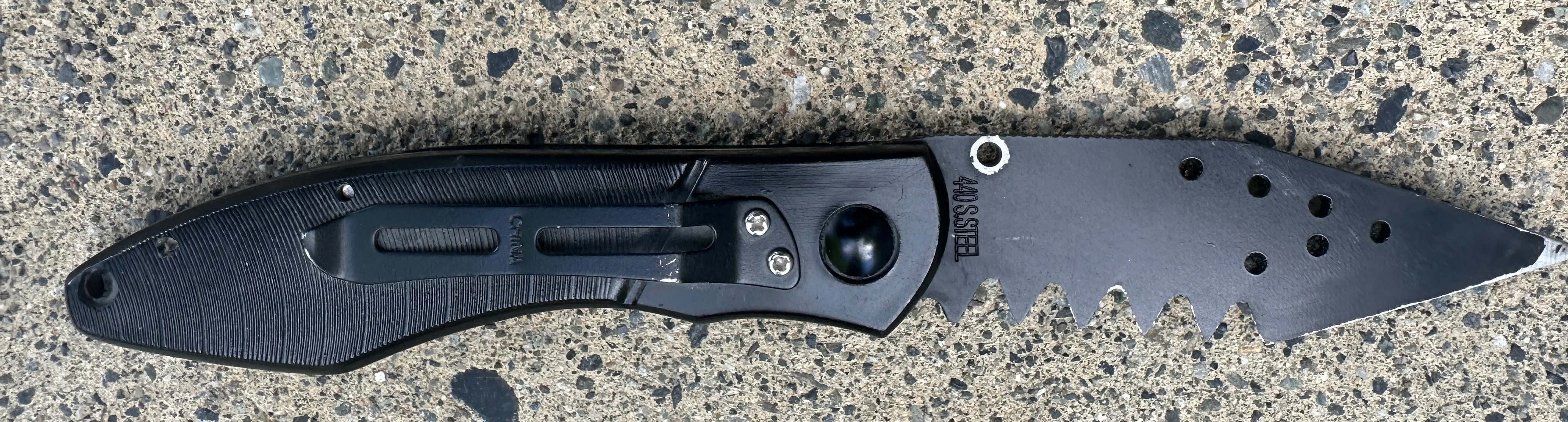 9" folding Steel Knife. image indicator(2)