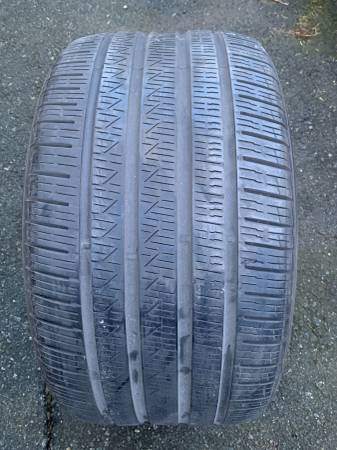 1 X single 295/35/20 MS 105V Pirelli P7 cinturato A/S good tread
