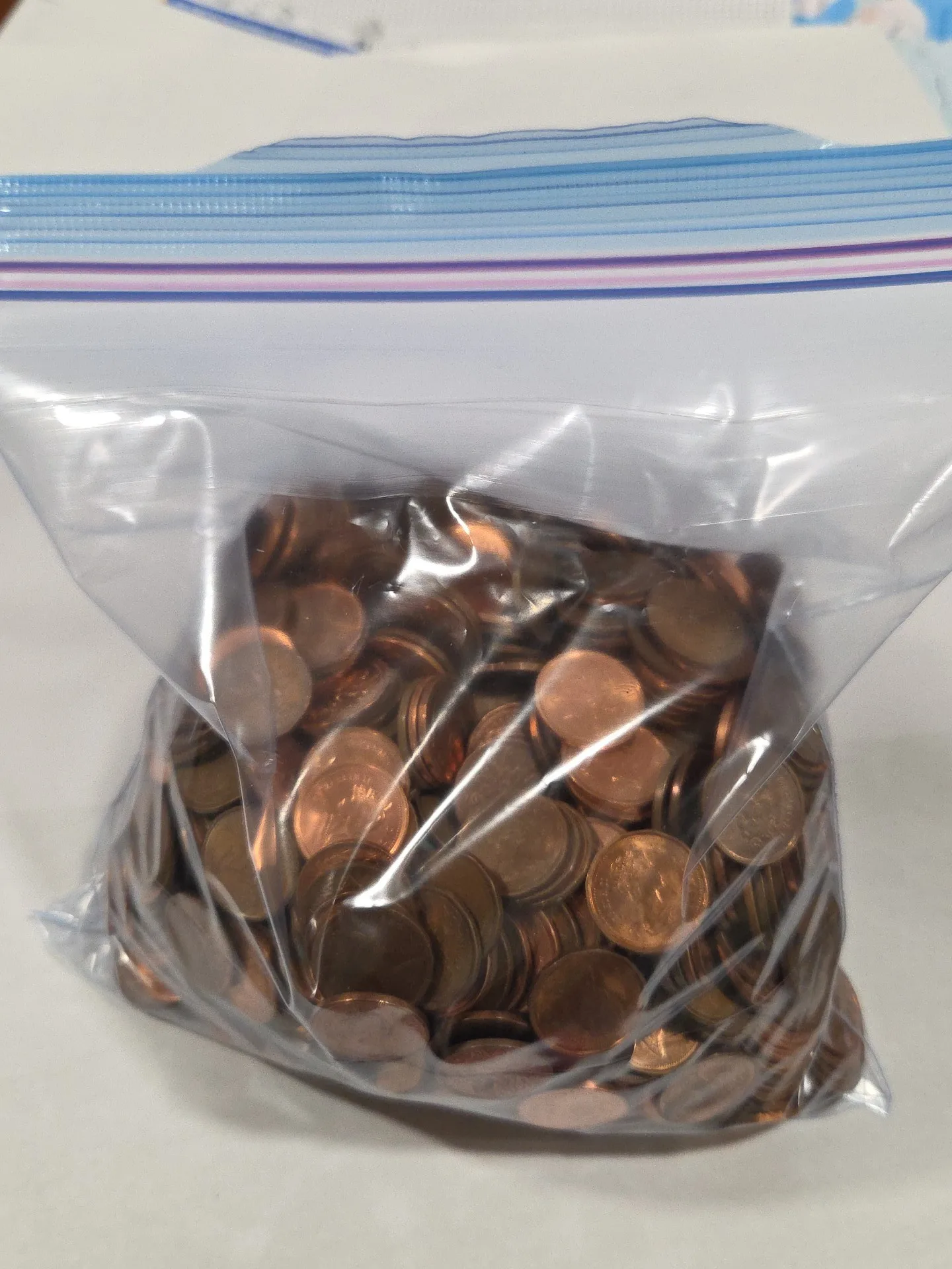 Canadian Pennies 5 pounds