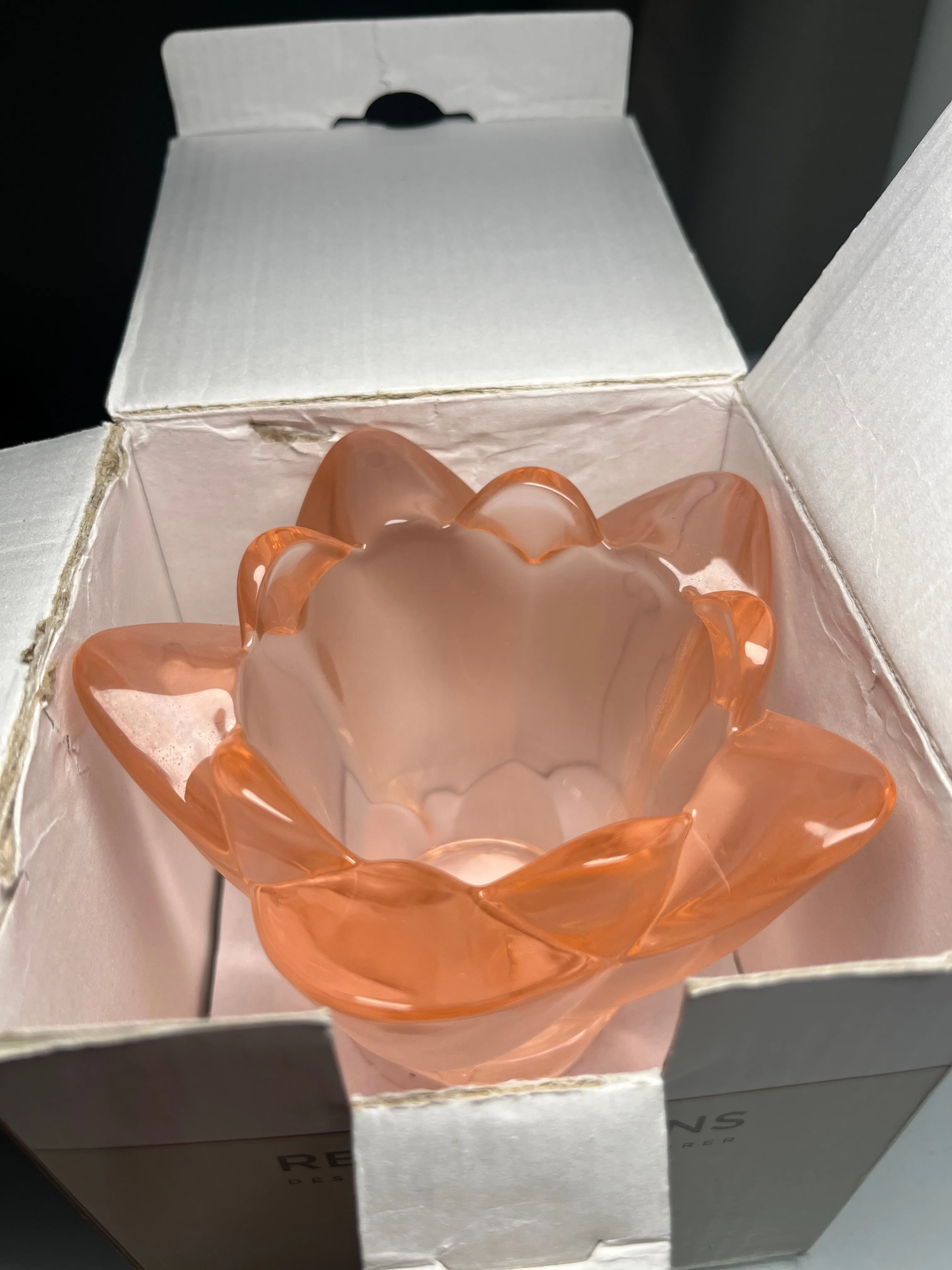 Homegaard Reflections Sunrise Candle Holder - Rose Colour image indicator(4)