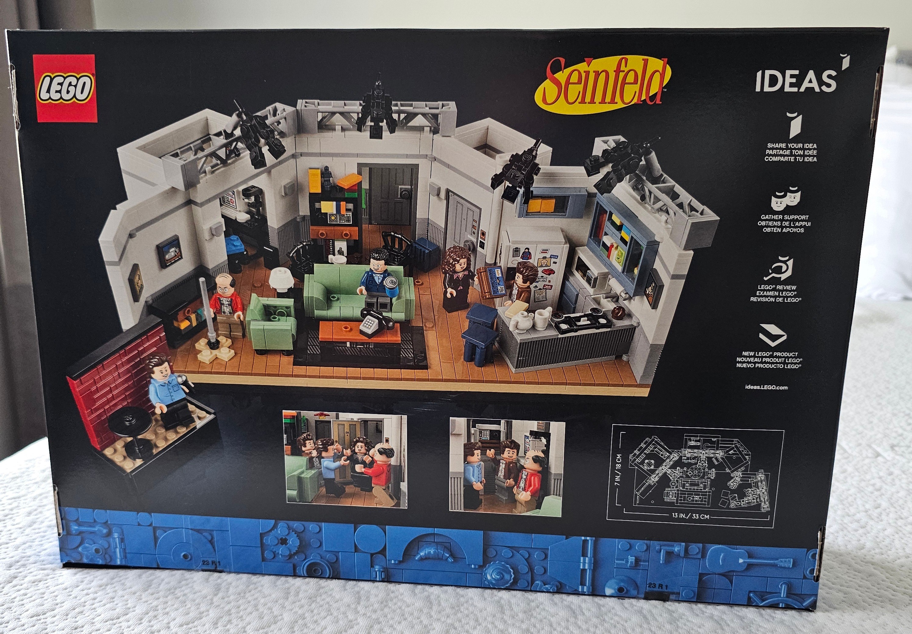 LEGO Ideas: Seinfeld Apartment (#21328) New/Sealed-Retired - photo 4