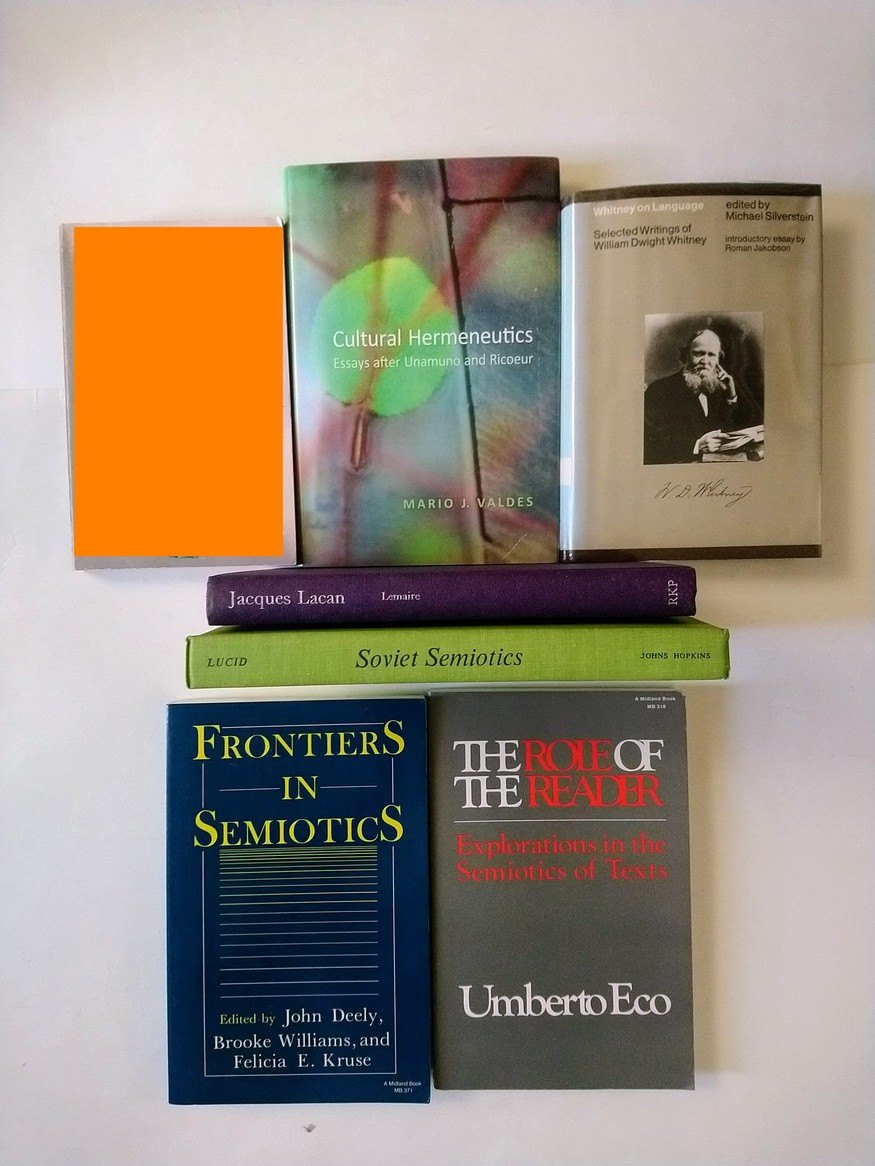 Semiotics / Meaning/ Philosophy books!