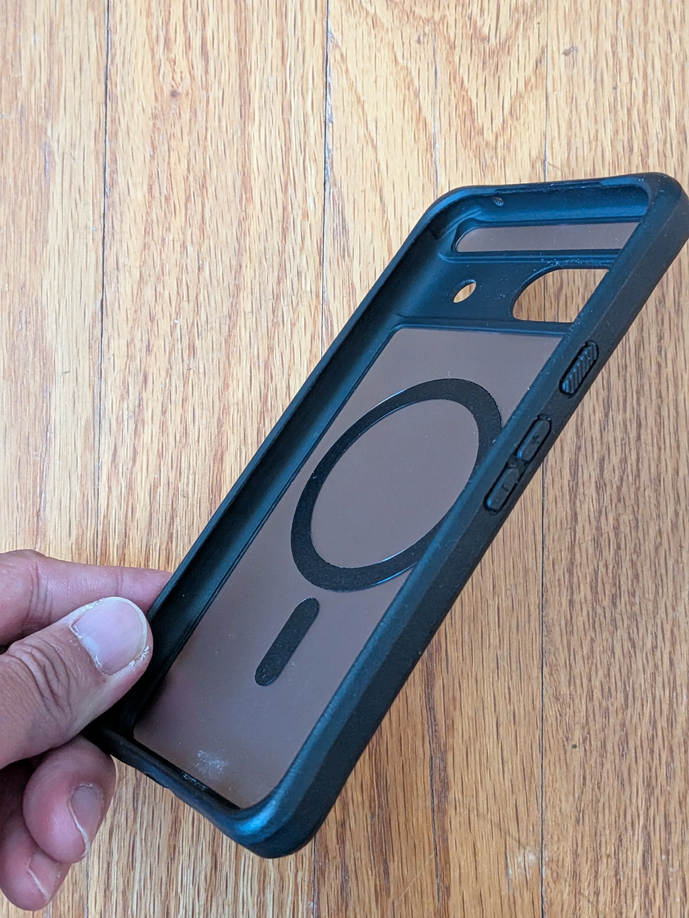 Google Pixel 8a Magnetic Case; matte hard back image indicator(4)