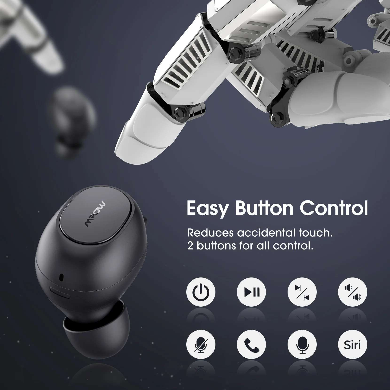 Mpow MDots Wireless Earbuds - photo 2