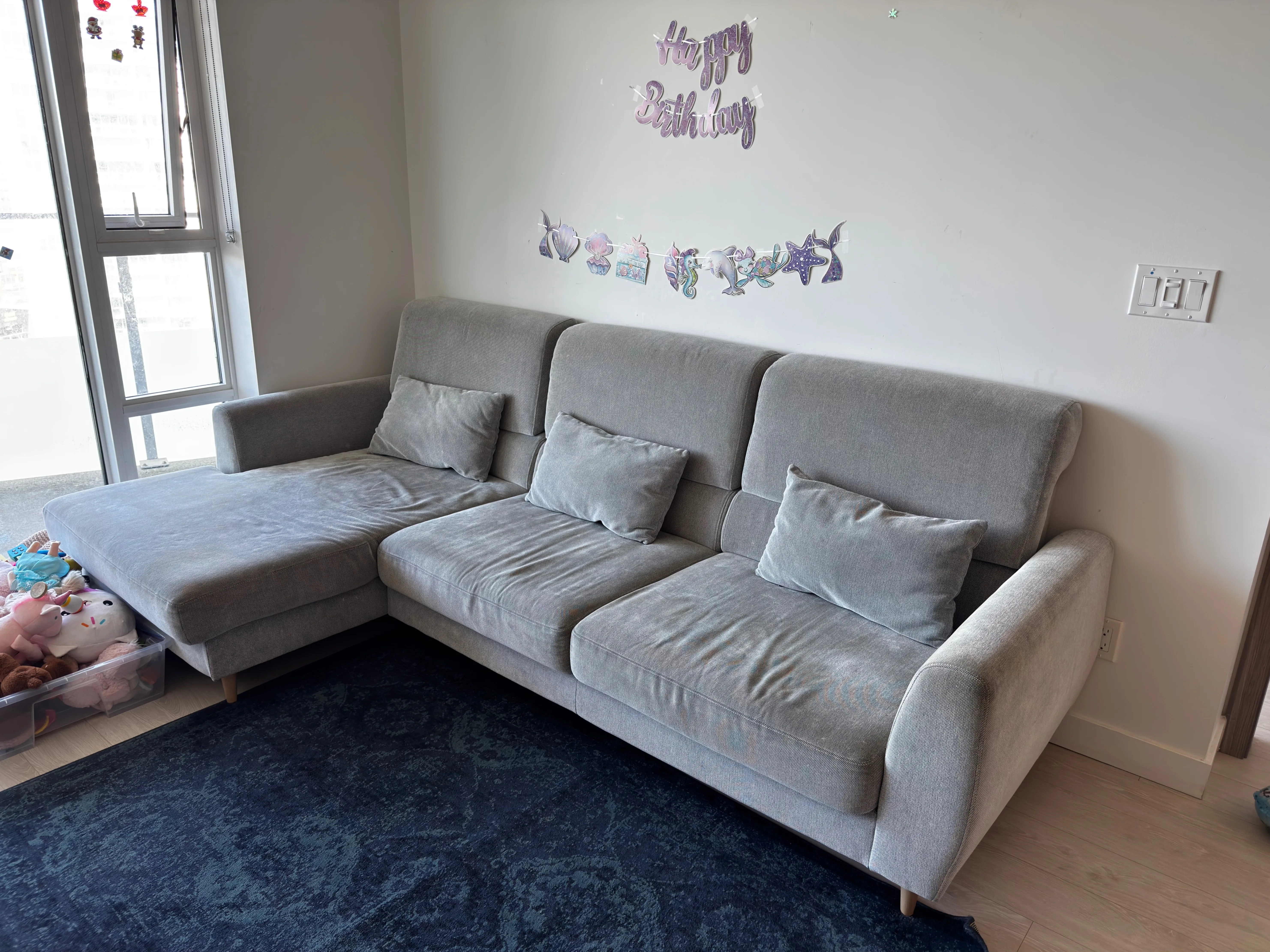 Ikea SLATORP Sofa with chaise image indicator(6)