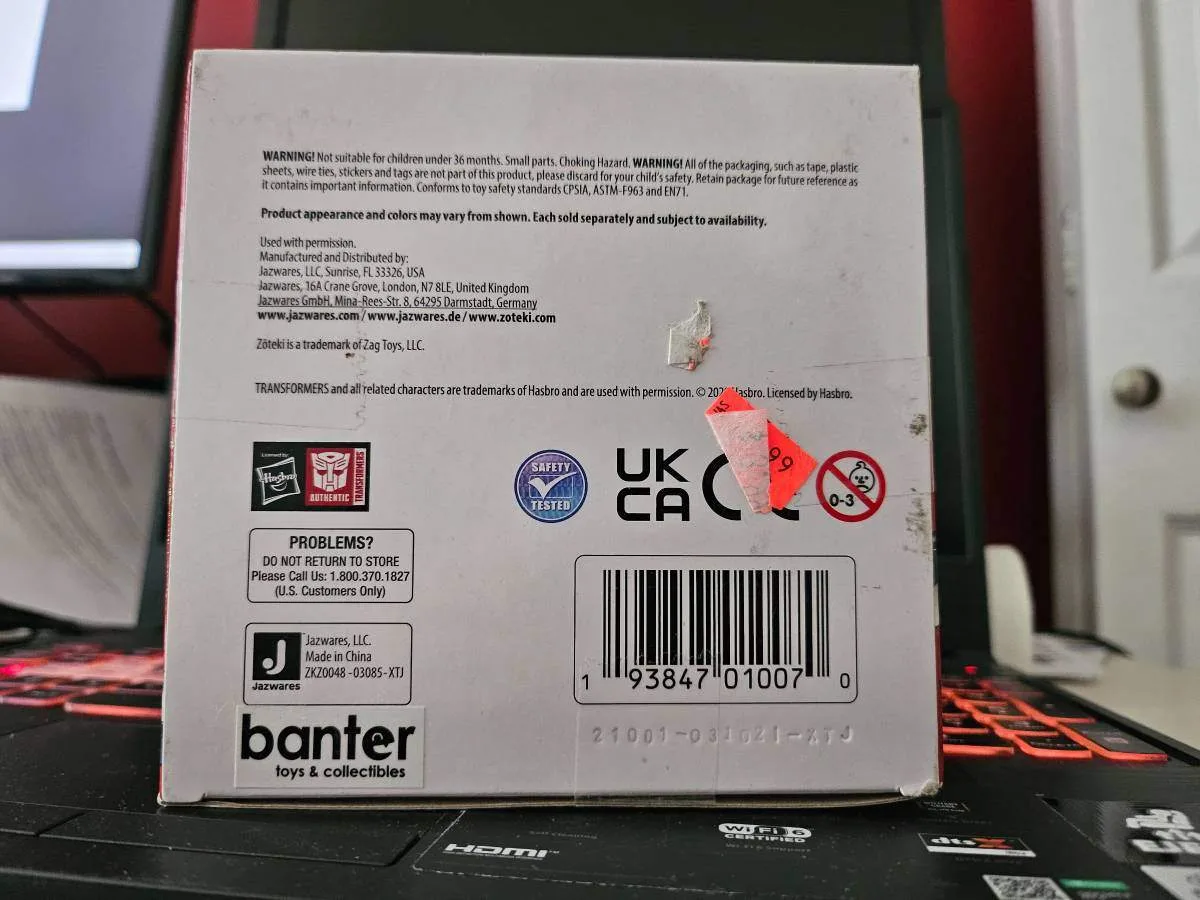 Jazwares Zoteki G1 Grimlock Transformers Connect NEW Figure image indicator(2)