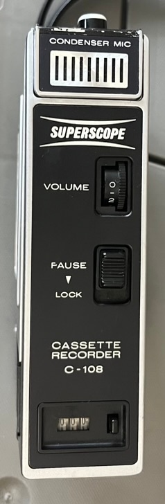 Vintage Superscope C-108 Cassette Recorder (As-Is) - photo 3